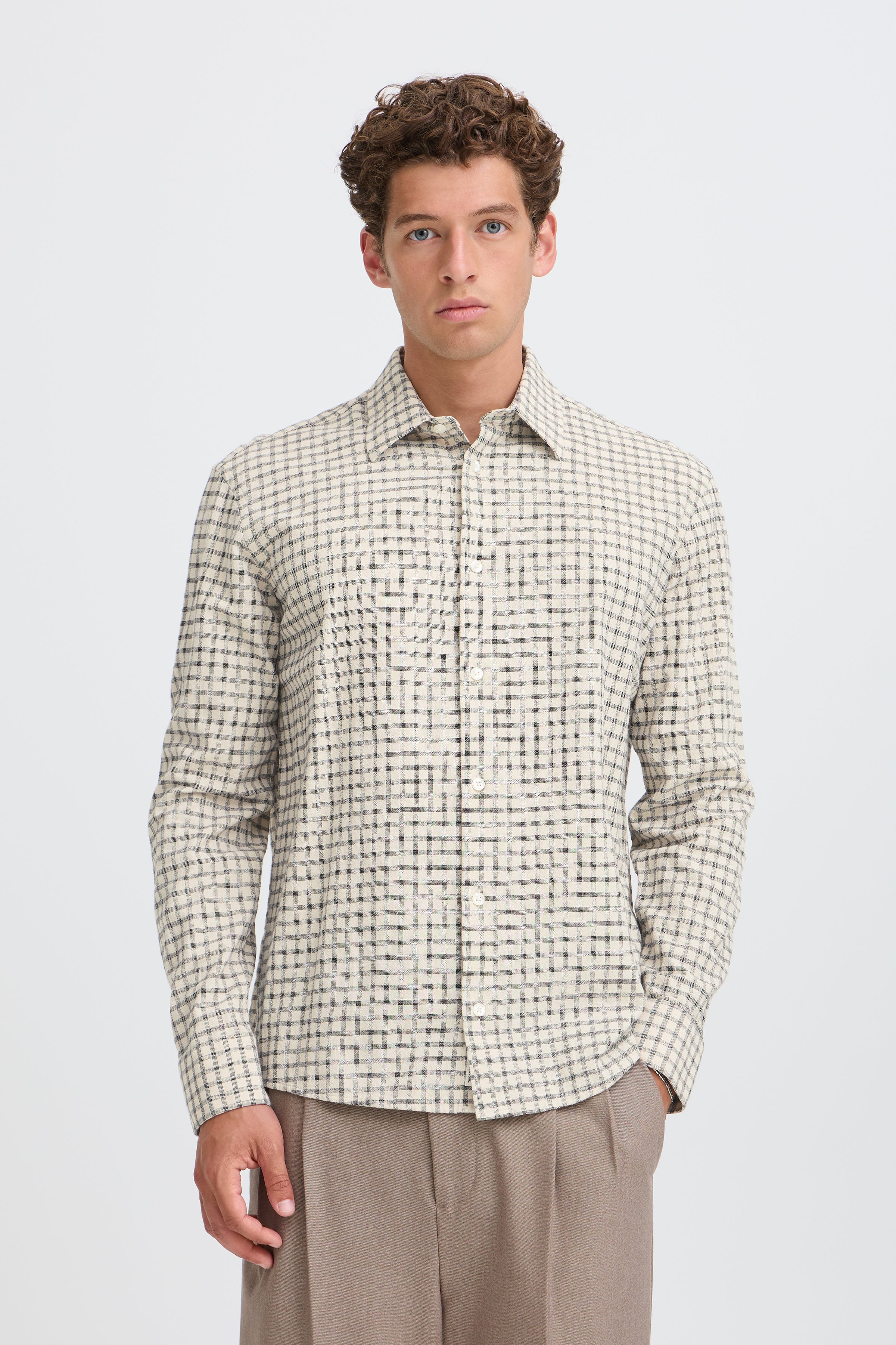 Casual Friday - CFJoaquin Check Skjorte