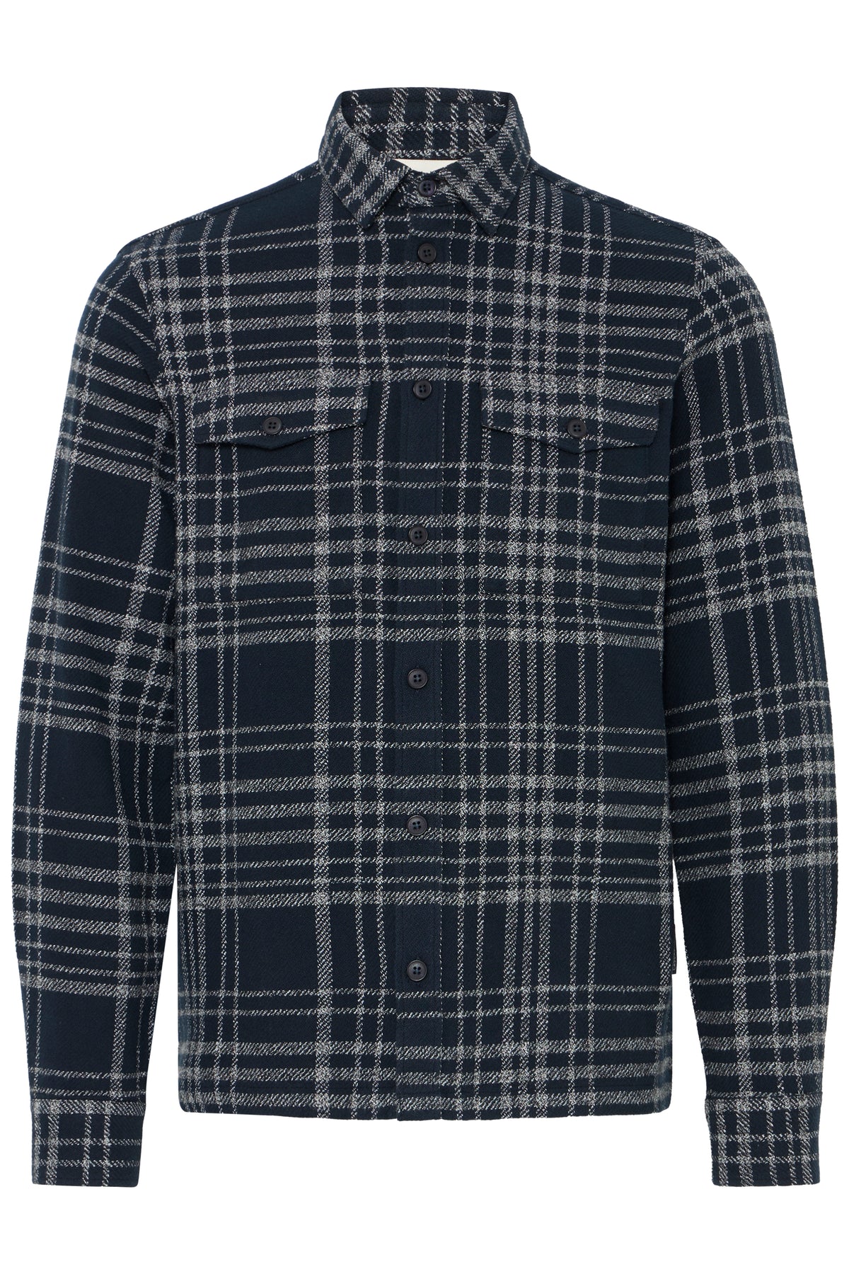 Casual Friday - CFPEREZ Checked Overshirt Midnight