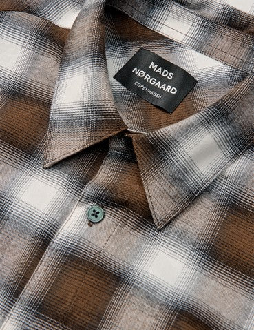 Mads Nørgaard - Flannel Check Sune Skjorte