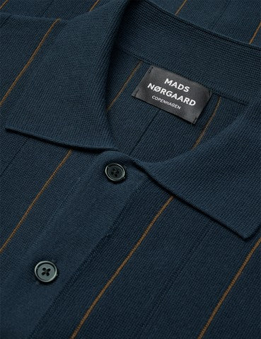 Mads Nørgaard - Classy Brando Polo LS Knit