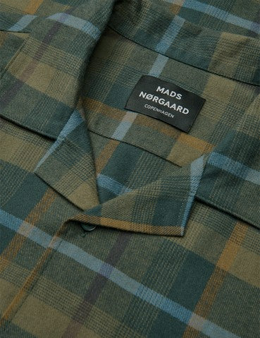 Mads Nørgaard - Brushed Flannel Luke Skjorte