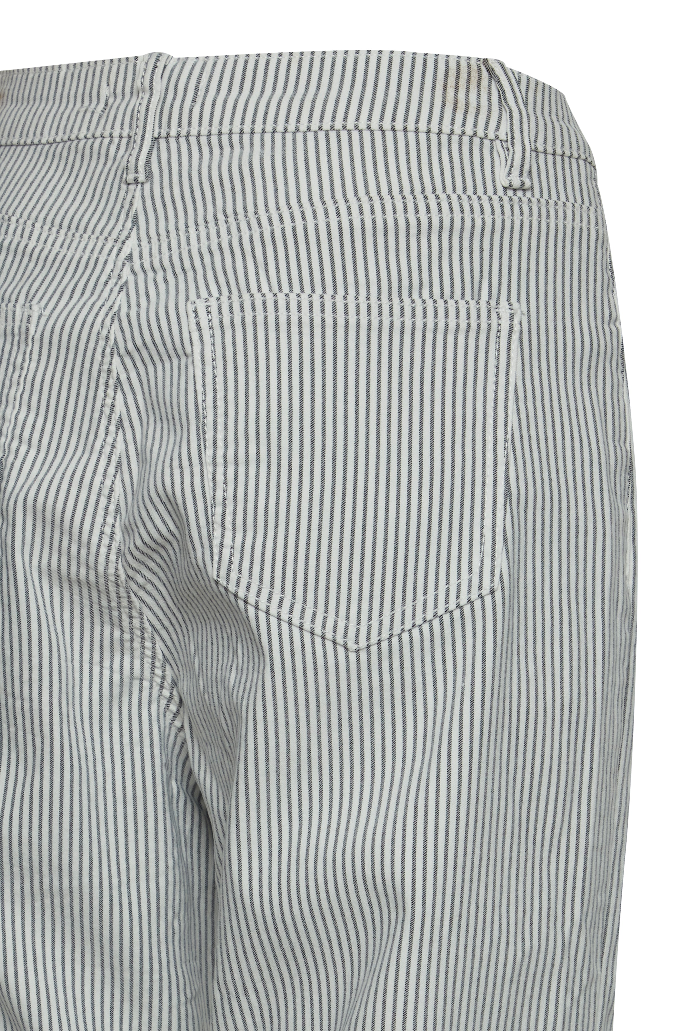 bukser med striber fra Sorbet, bagfra, nærbillede af baglomme 