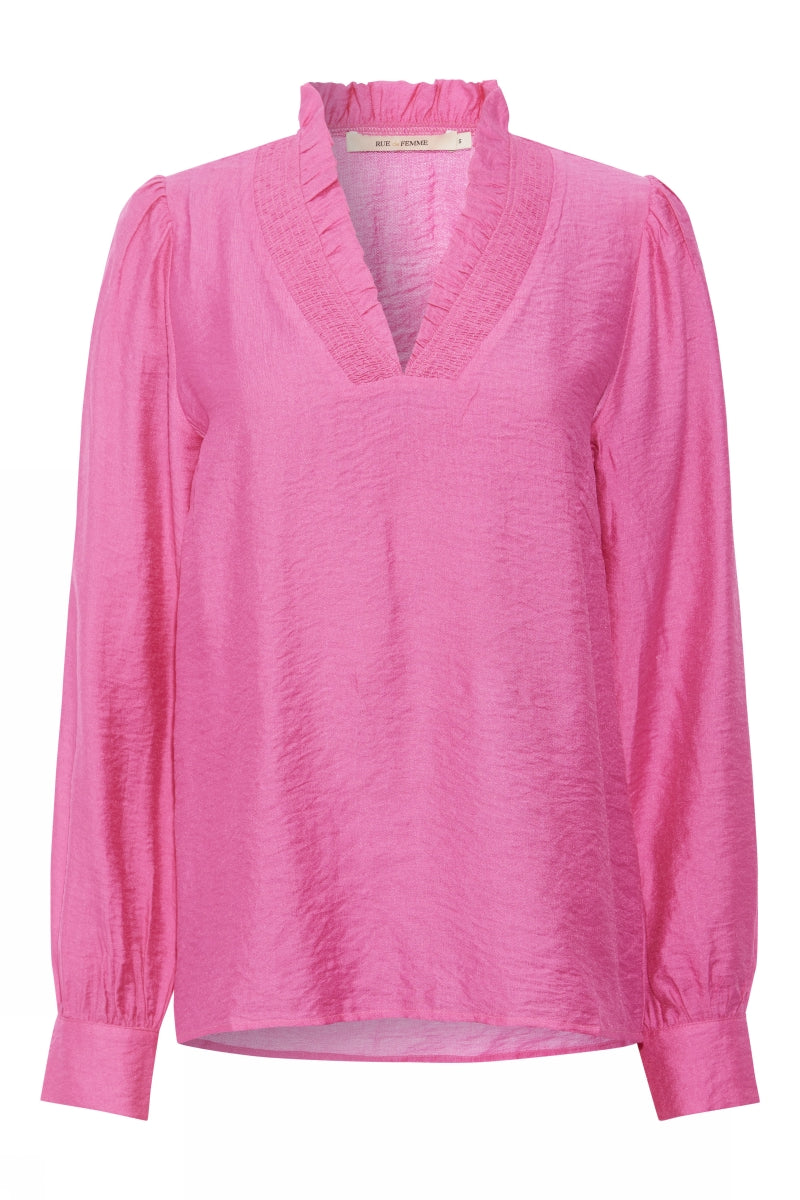 Emera Bluse i Pink fra Rue De Femme