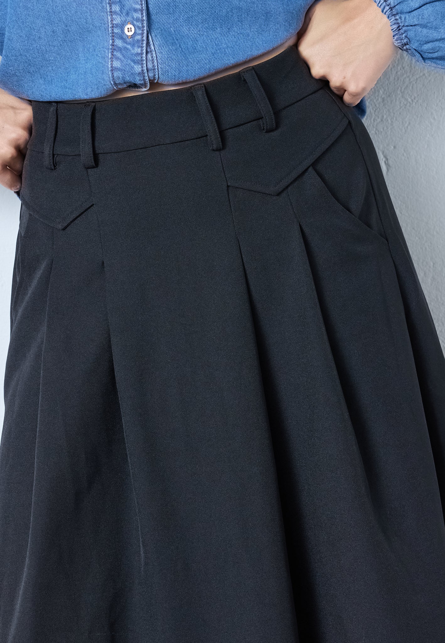 Co' Couture - LunaCC Skirt i sort
