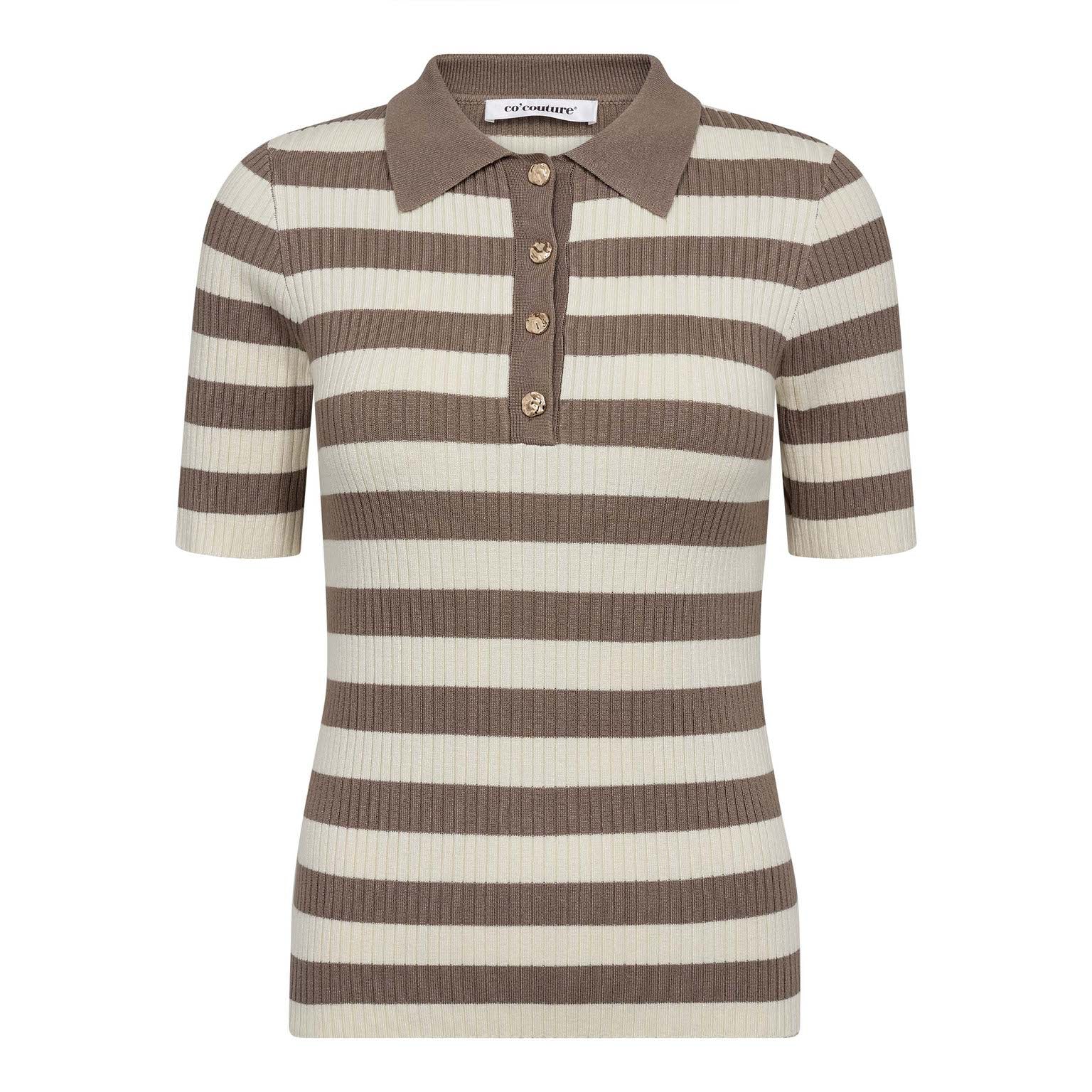 Co' Couture - BonnyCC Stribet Polo
