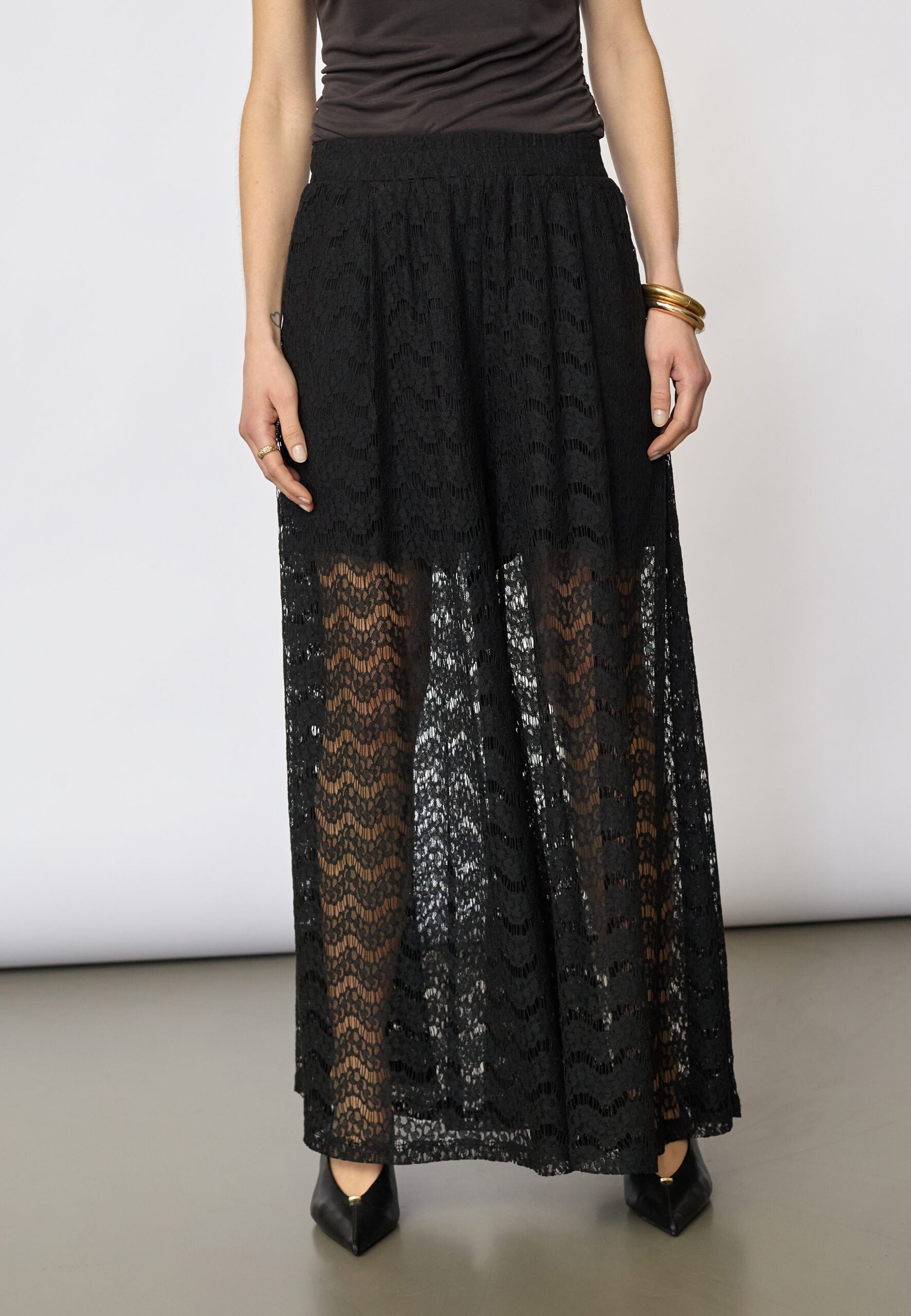 Co'Couture - HarrietCC Lace Skirt Pant