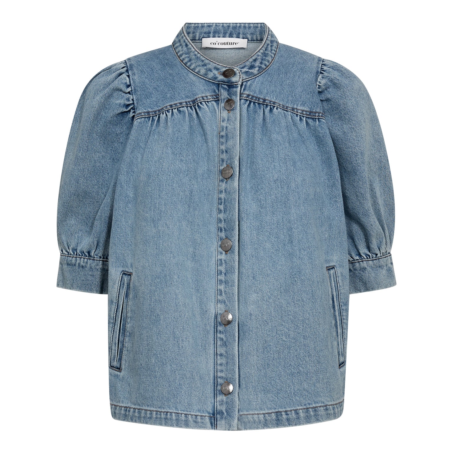 Co'Couture - AsjaCC Denim Blouse