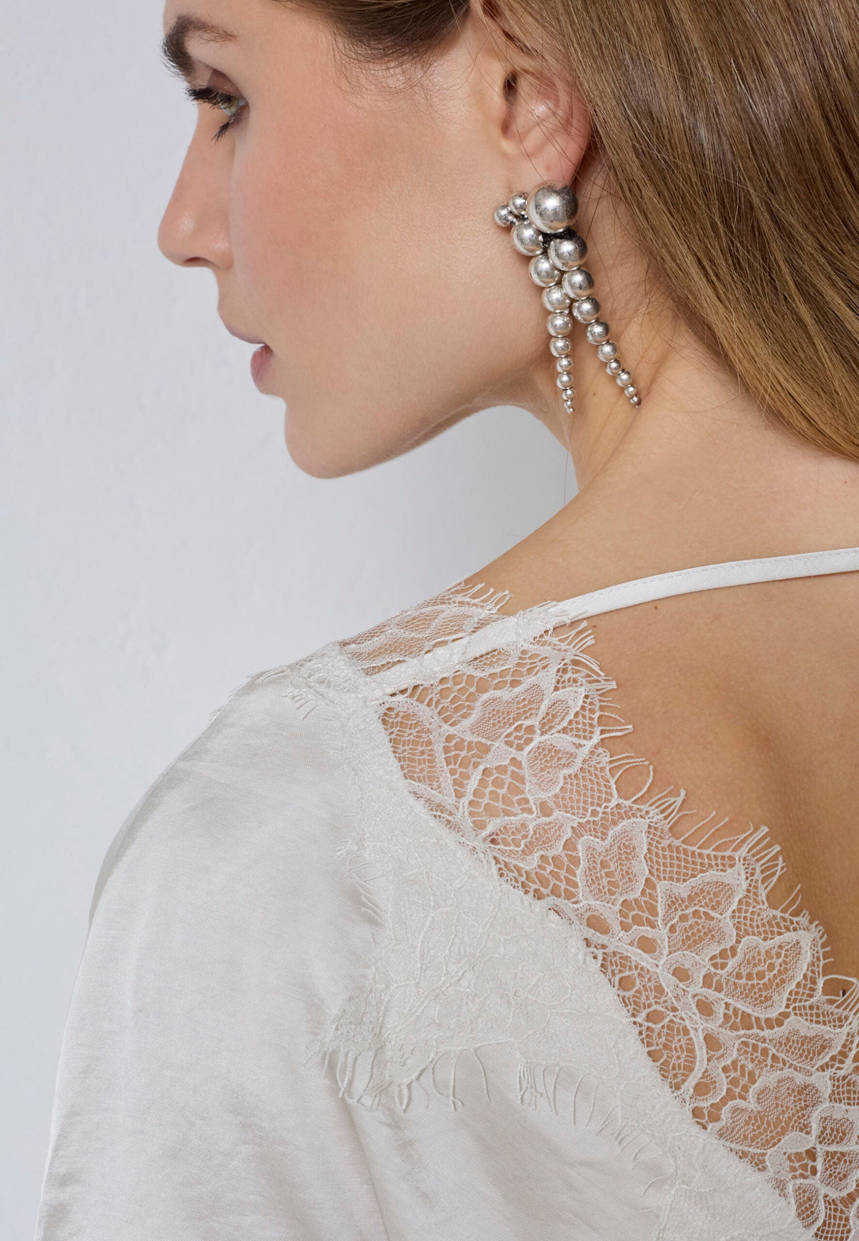 Co'Couture - IdunCC Lace SS Blouse