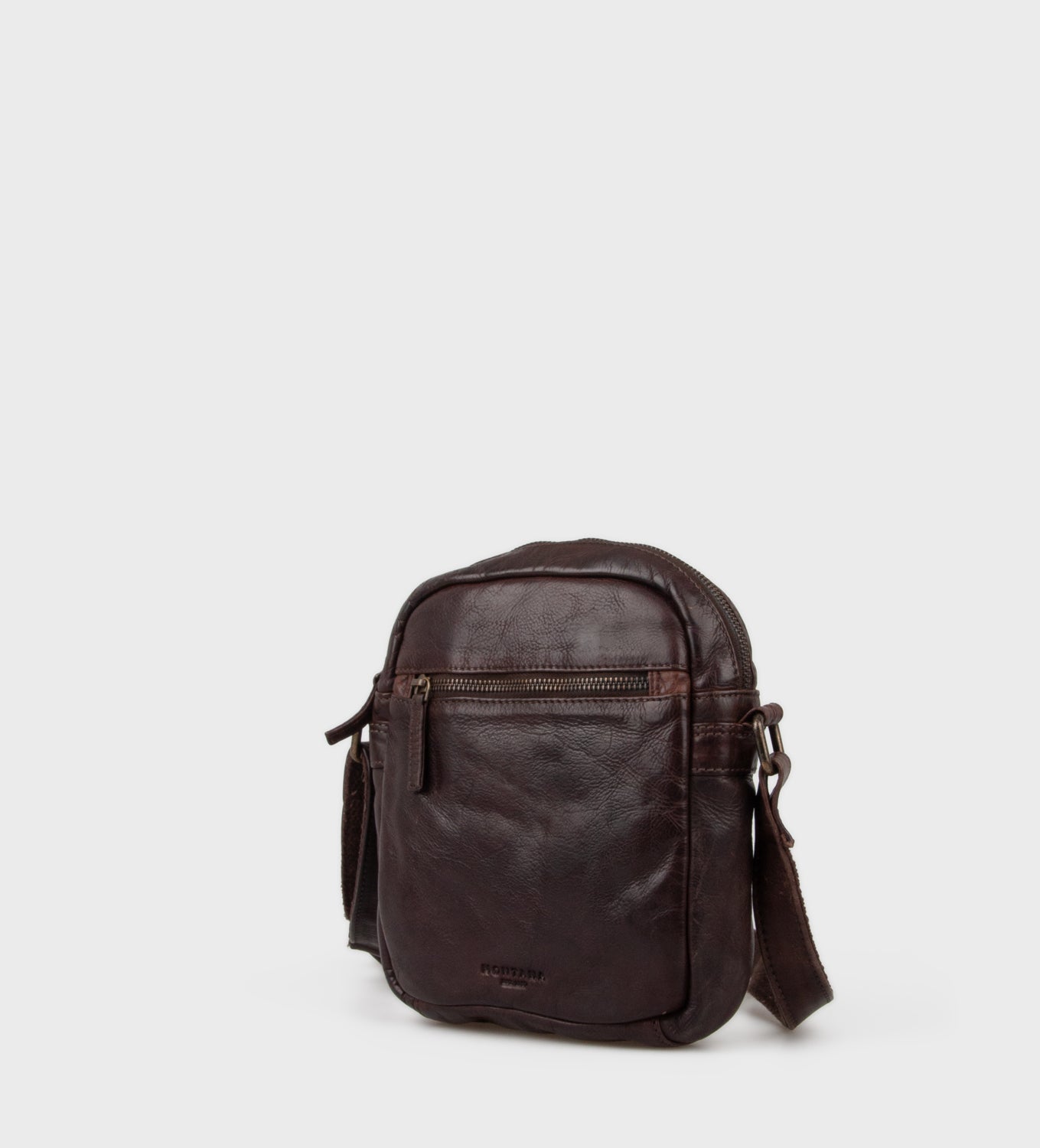 Richmond Square Crossbody, Brun