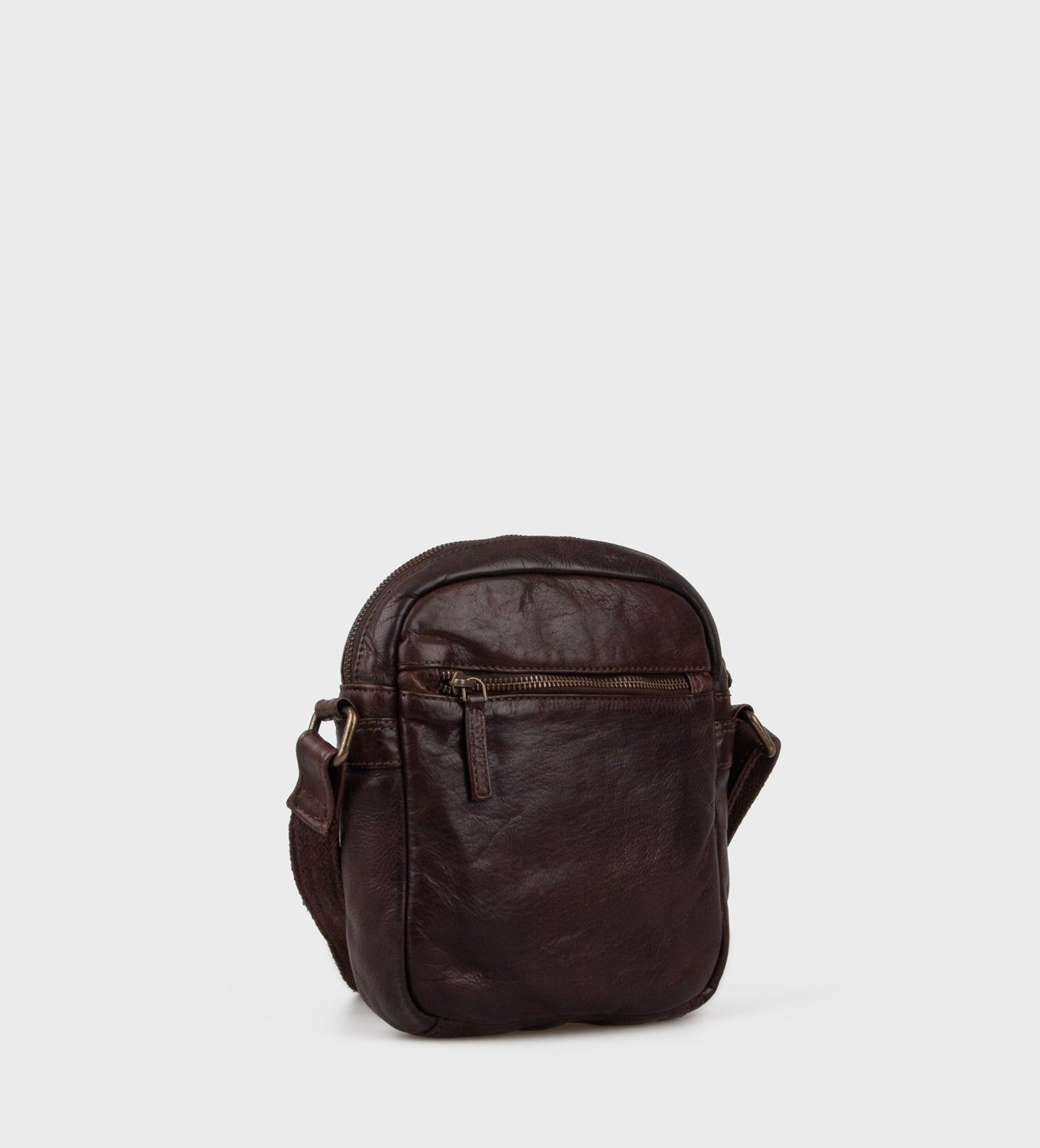 Richmond Square Crossbody, Brun