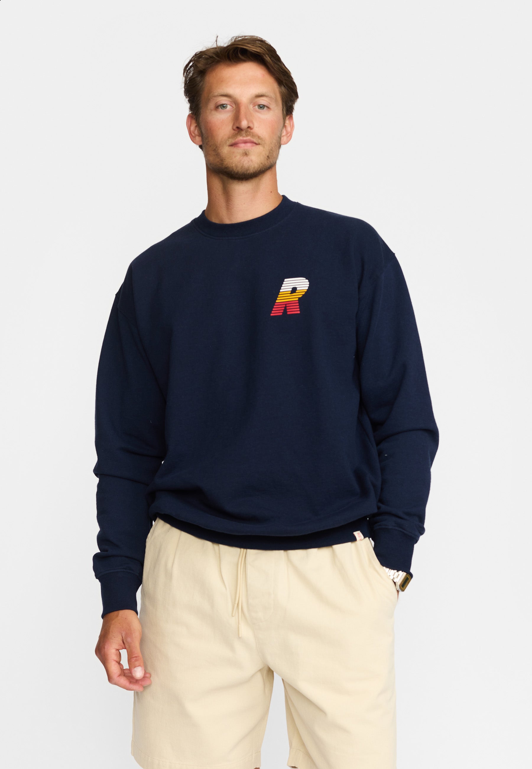 Revolution - Regular Crewneck Navy Revolution