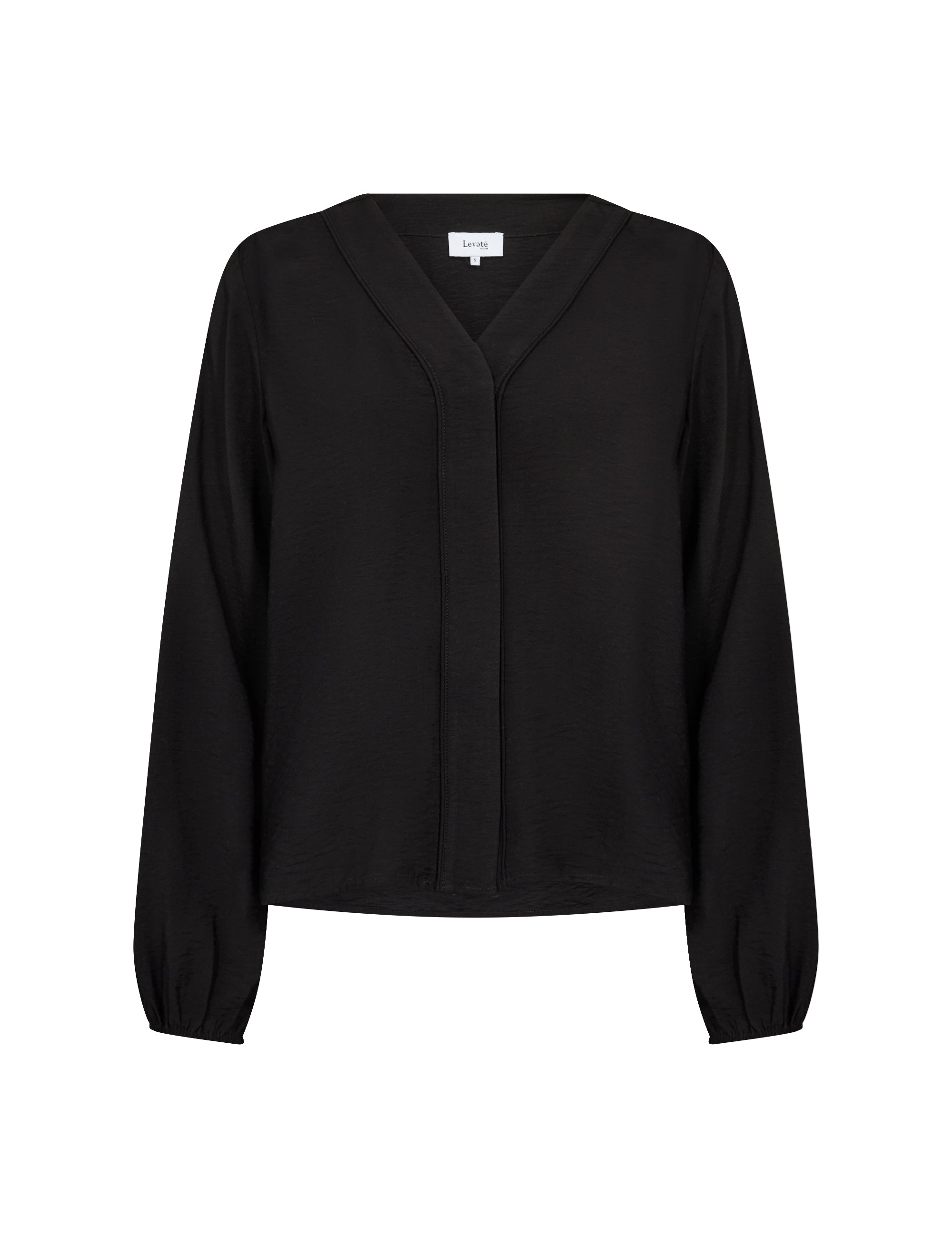 Leveté Room - Nikki 1 bluse  i sort