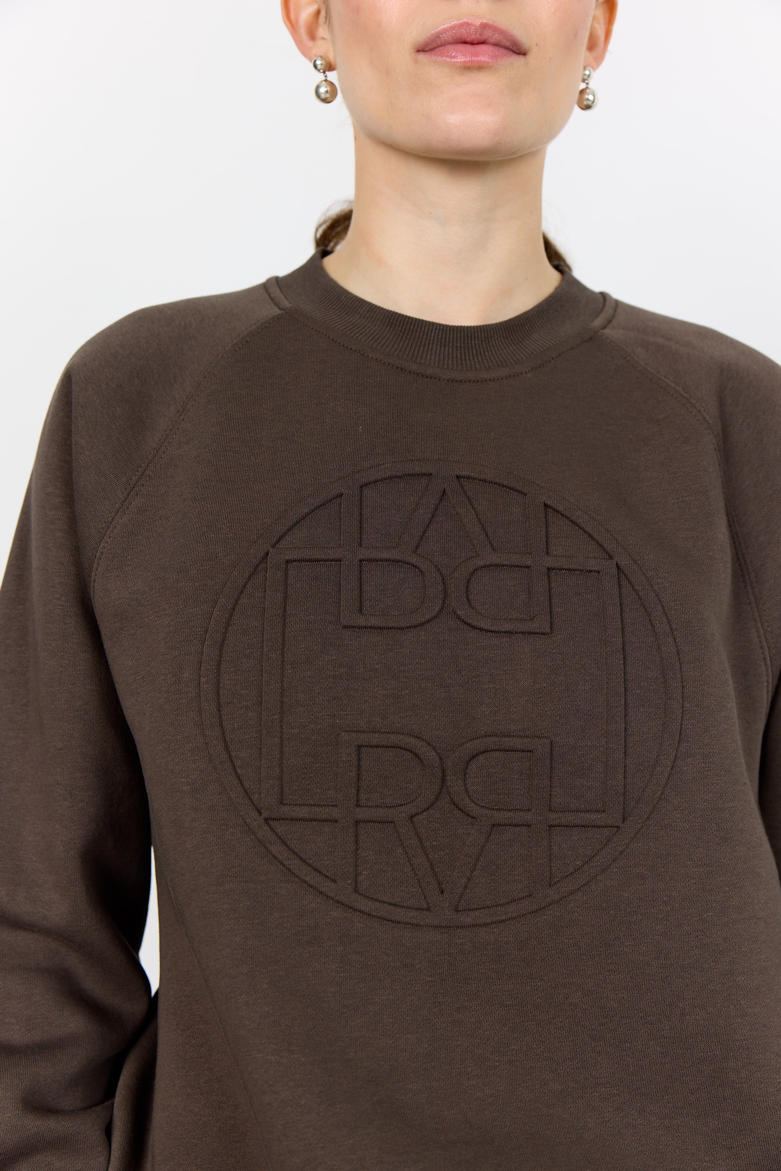 Leveté Room - LR-Nuka 11 Sweatshirt. mørkebrun