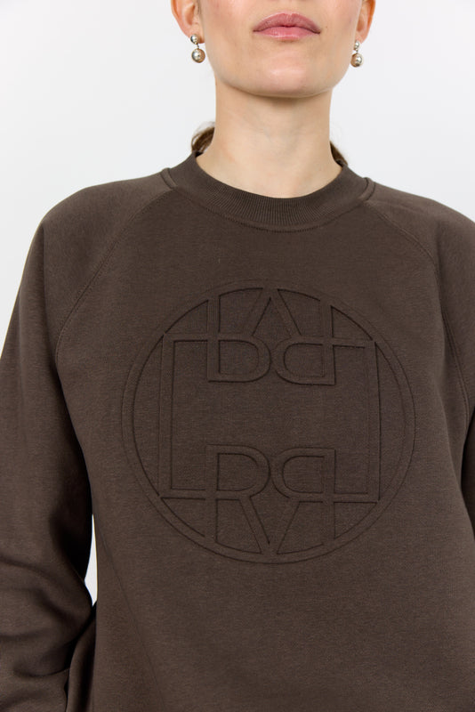 Leveté Room - LR-Nuka 11 Sweatshirt Mørkebrun