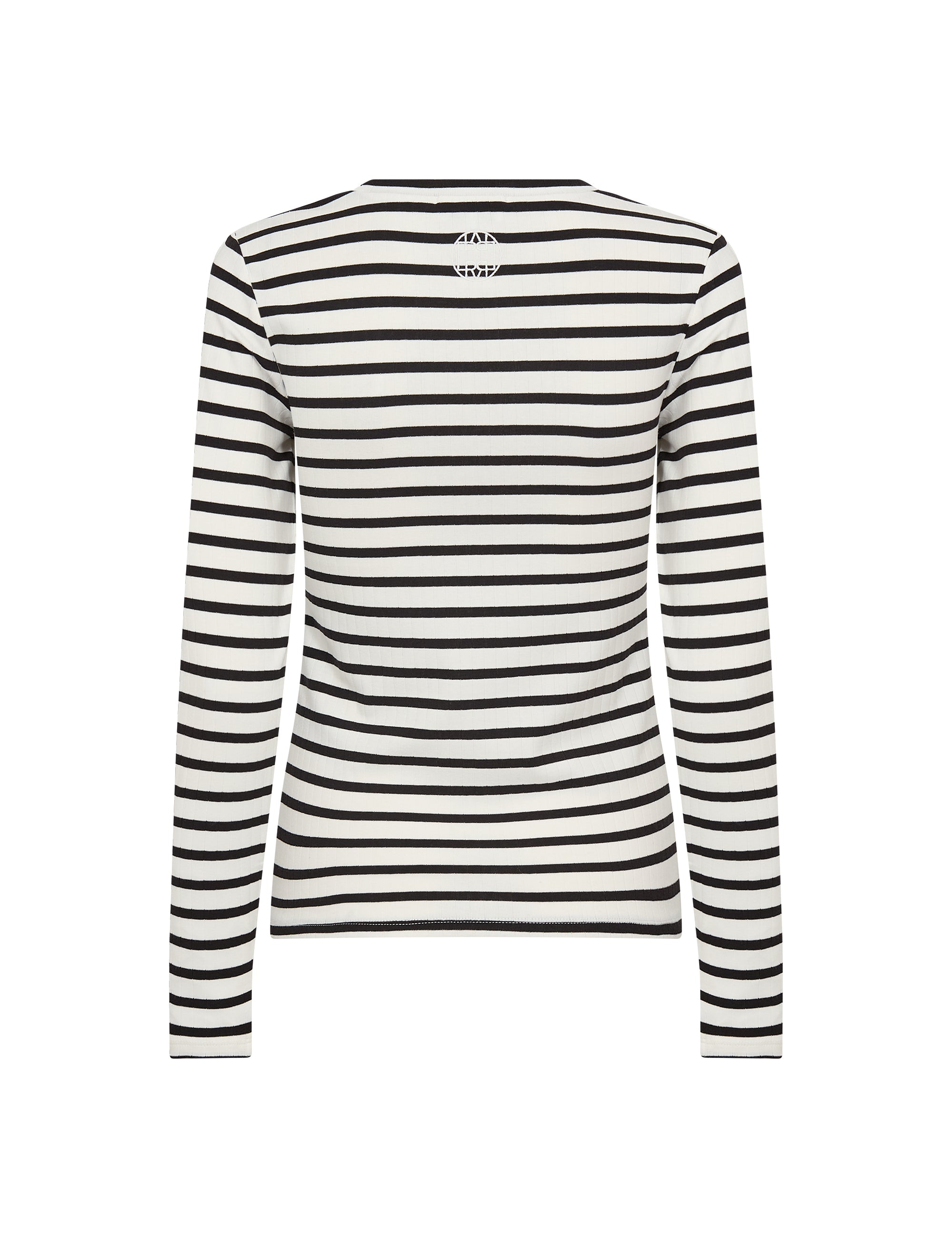 Leveté Room - LR-Neddie 2 bluse, brun/hvid