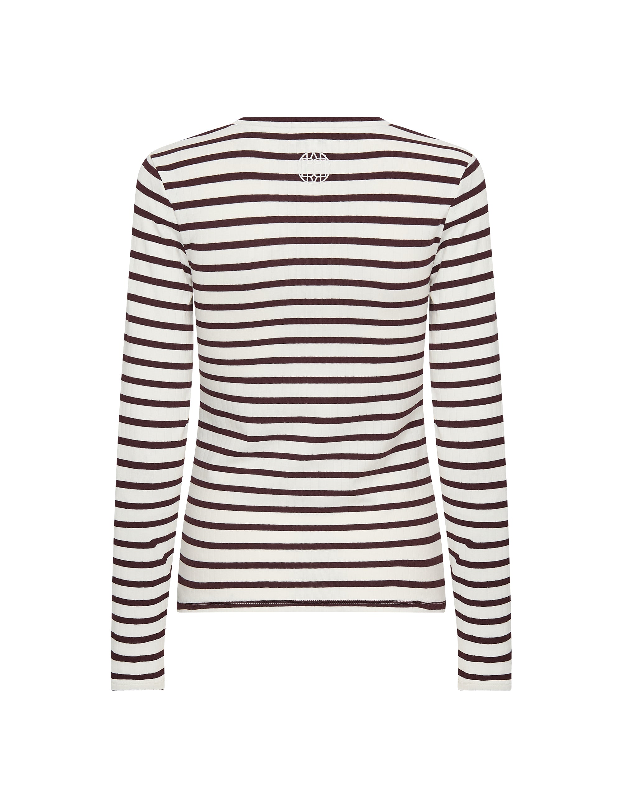 Leveté Room - LR-Neddie 2 bluse, hvid/bordeaux