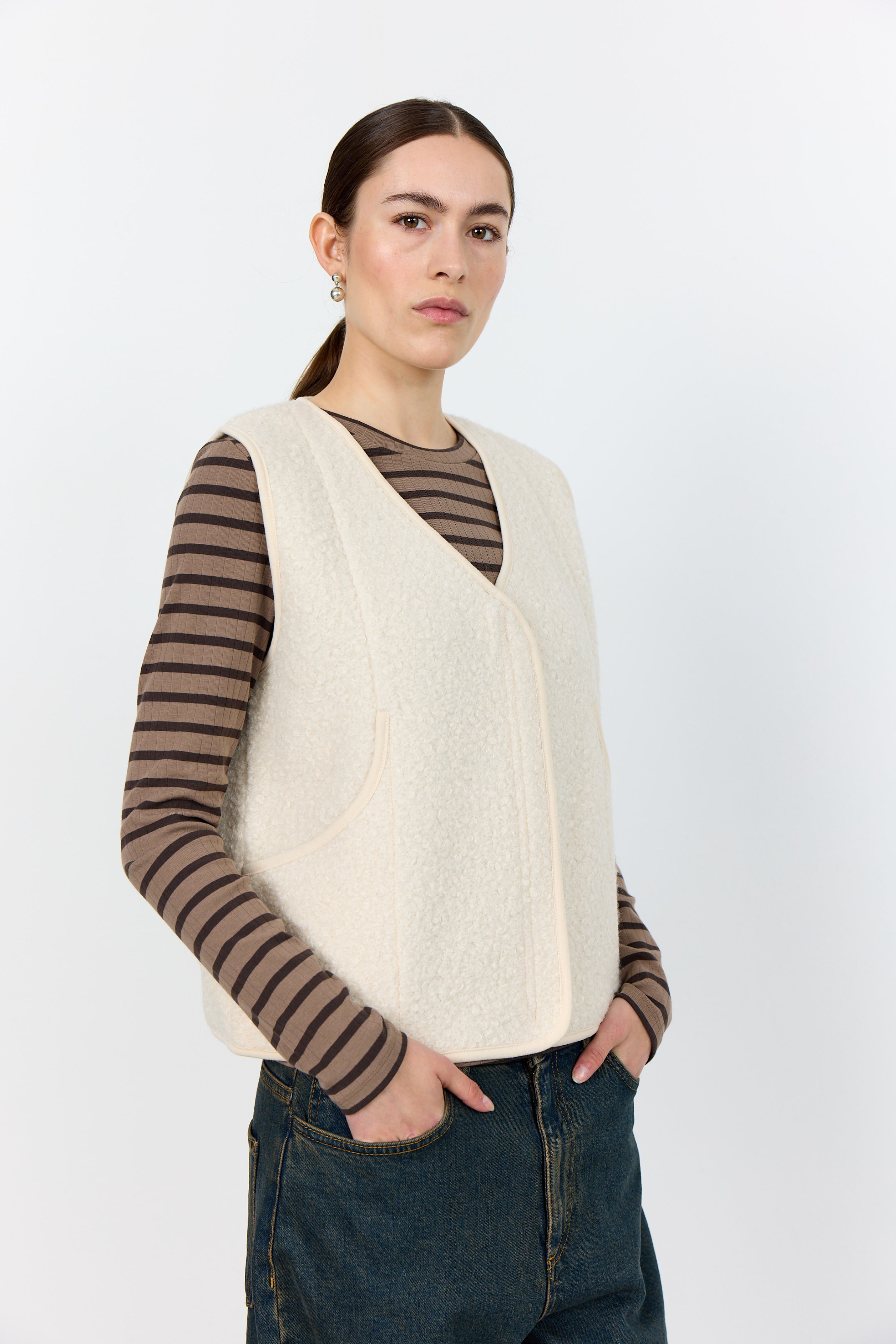 Leveté Room - LR-Nissa 1 Vest i creme
