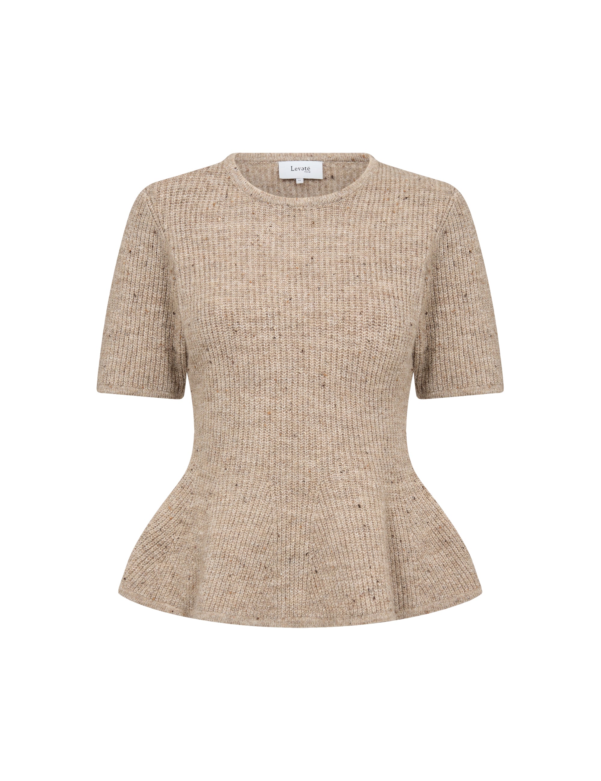 Leveté Room - LR-Truly 1 Strikbluse Sand