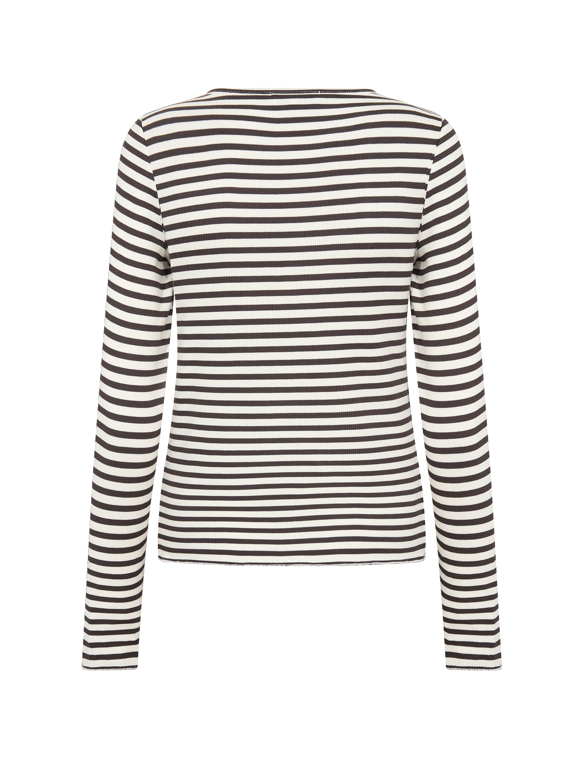 Leveté Room - LR-Ika 11 bluse Offwhite/Brun