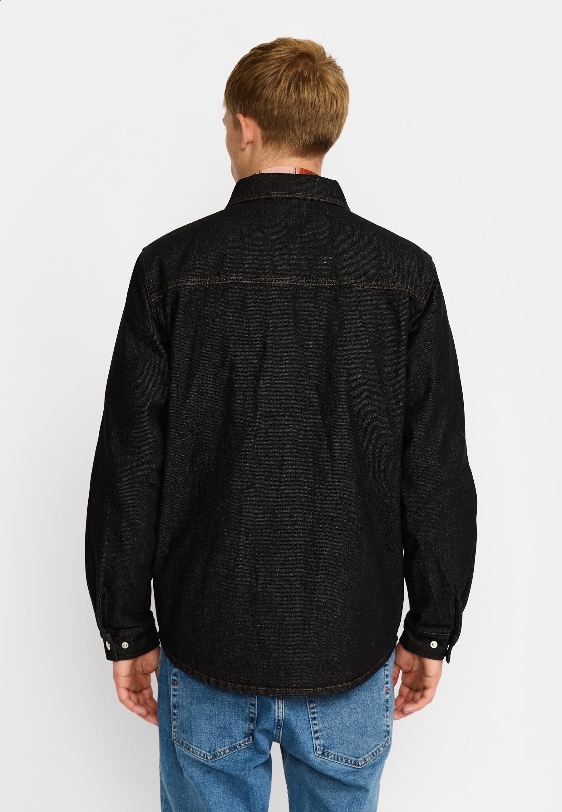 Revolution - Zipped Denim Worker Shirt