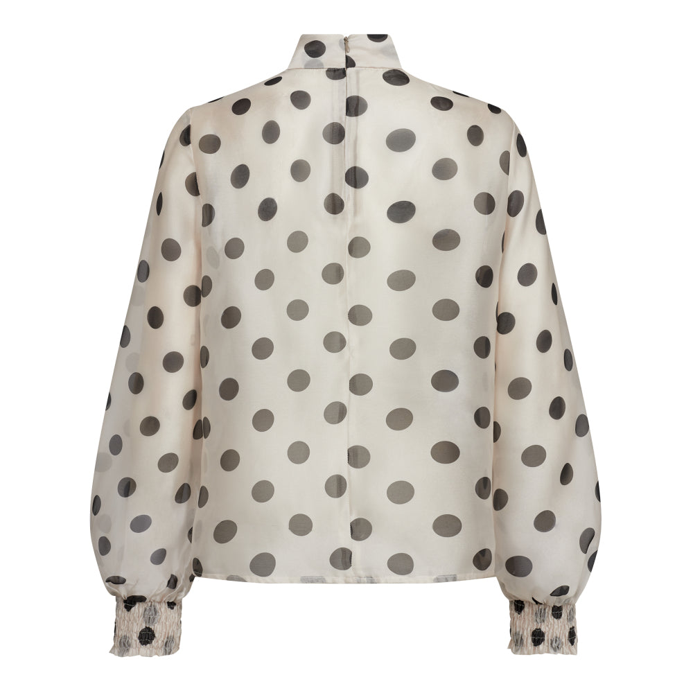 DrewCC Dot tie bluse fra Co'Couture