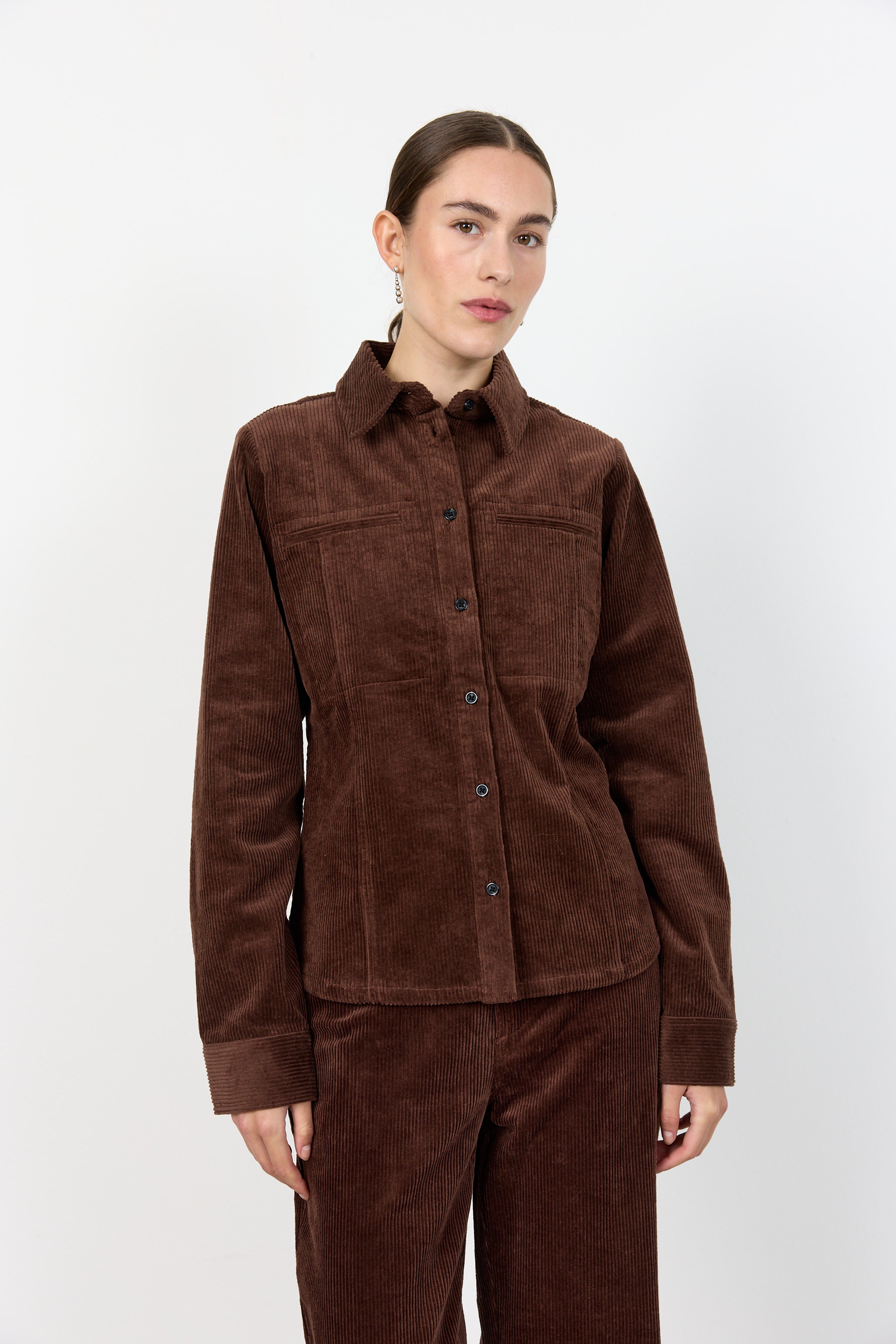 Leveté Room - LR-Orlando 1 skjorte i brun