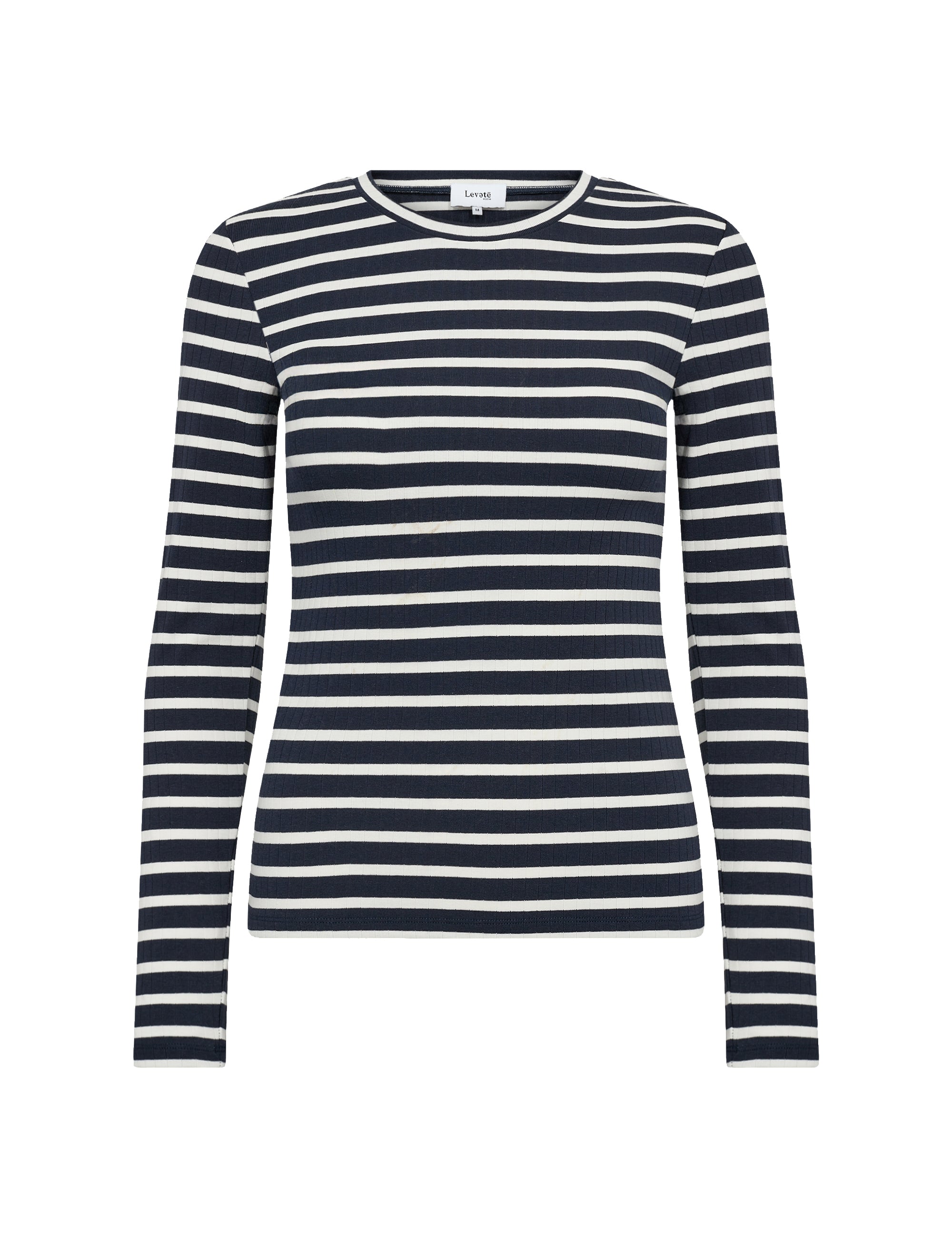 Leveté Room - LR-Neddie 2 bluse navy/hvid