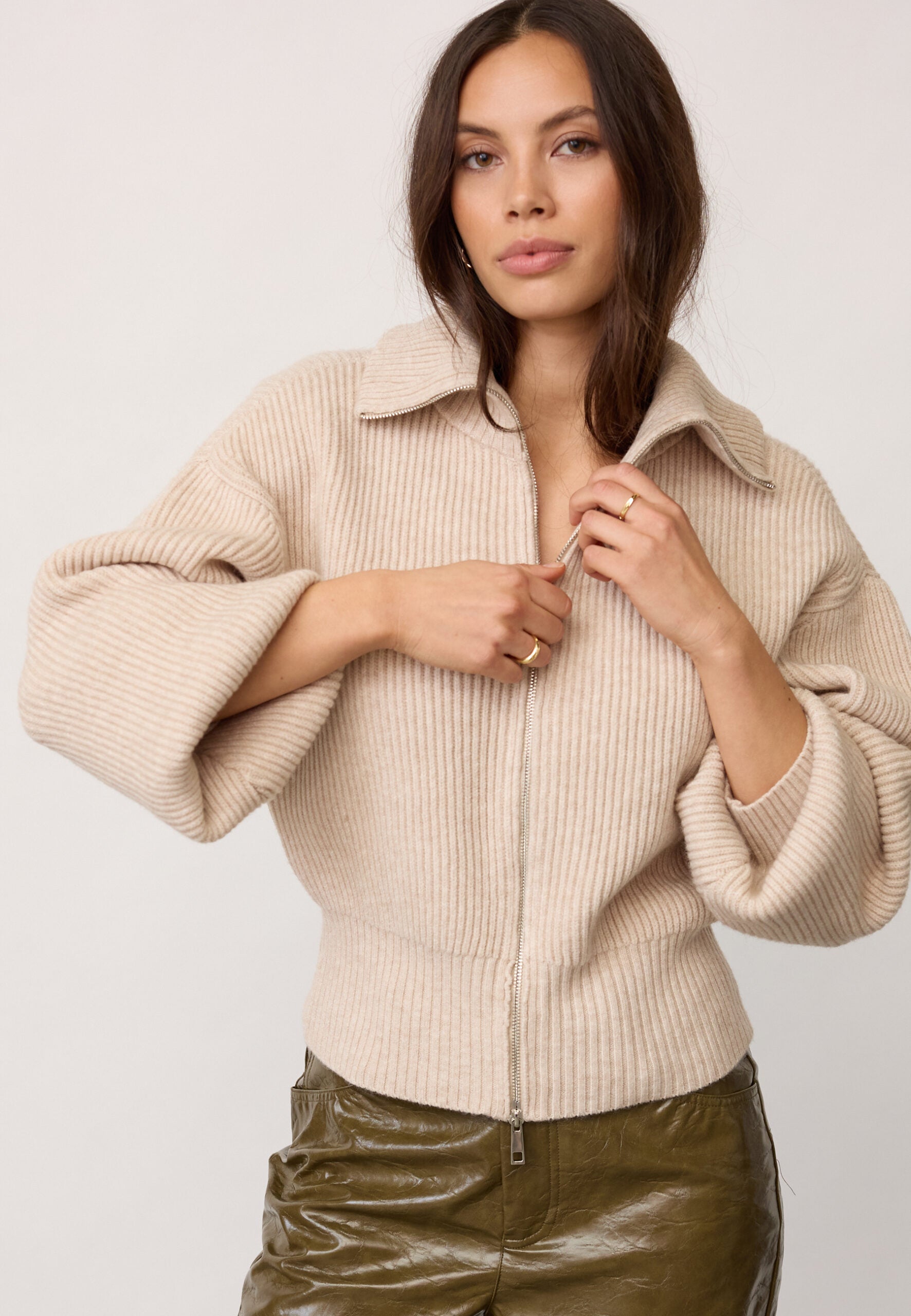 Co'Couture - RowCC Zip Knit