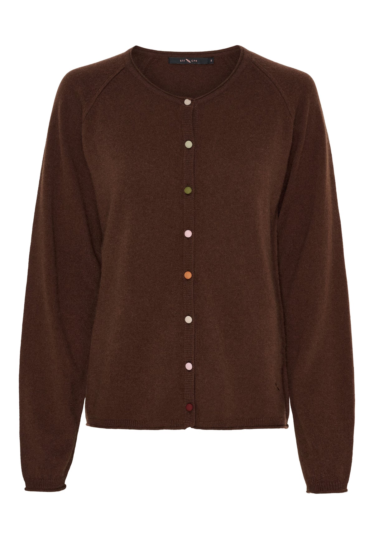 BTF CPH - Alice Cashmere Cardigan, Chocolate