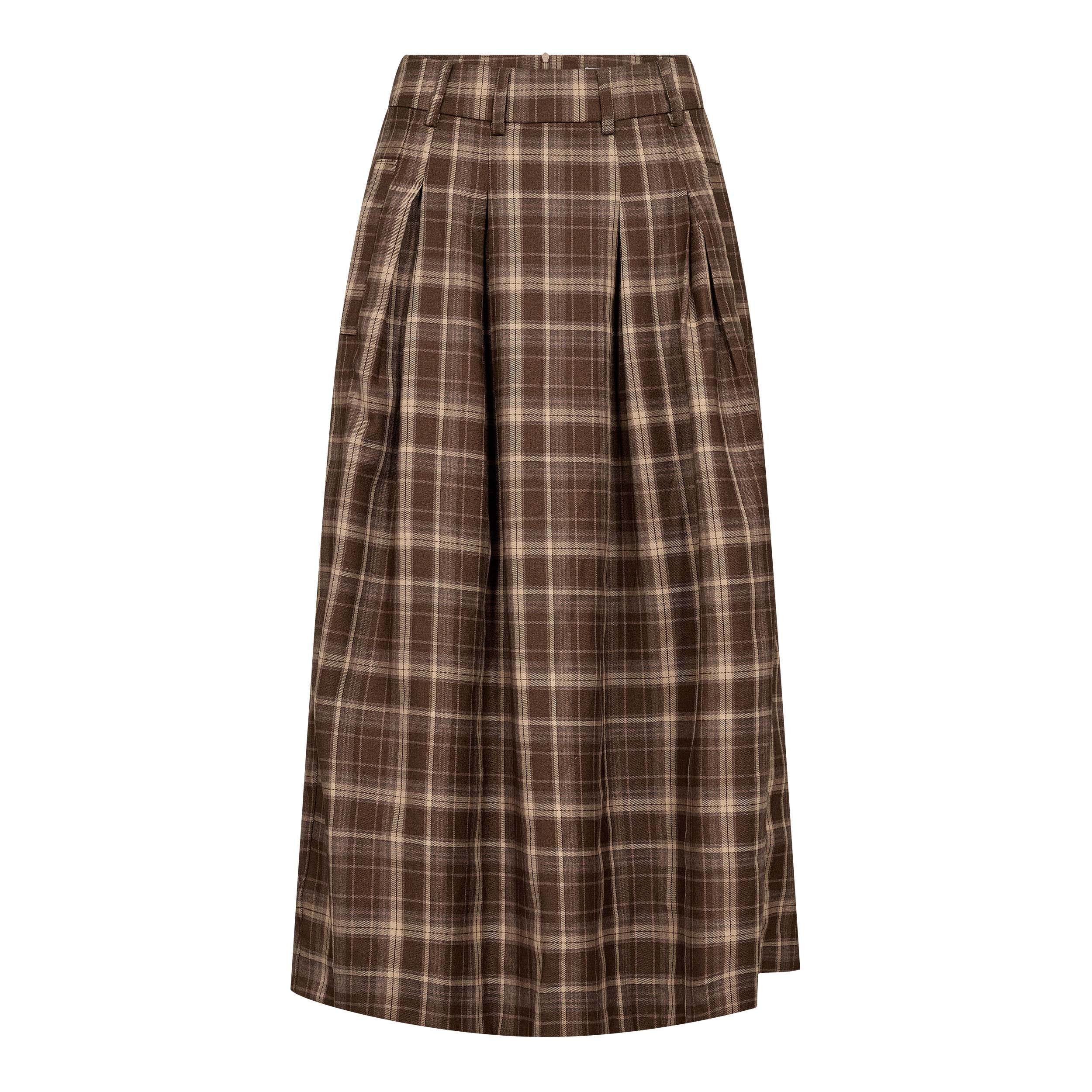 Co'Couture - DagnyCC Anya Check Pleat Skirt