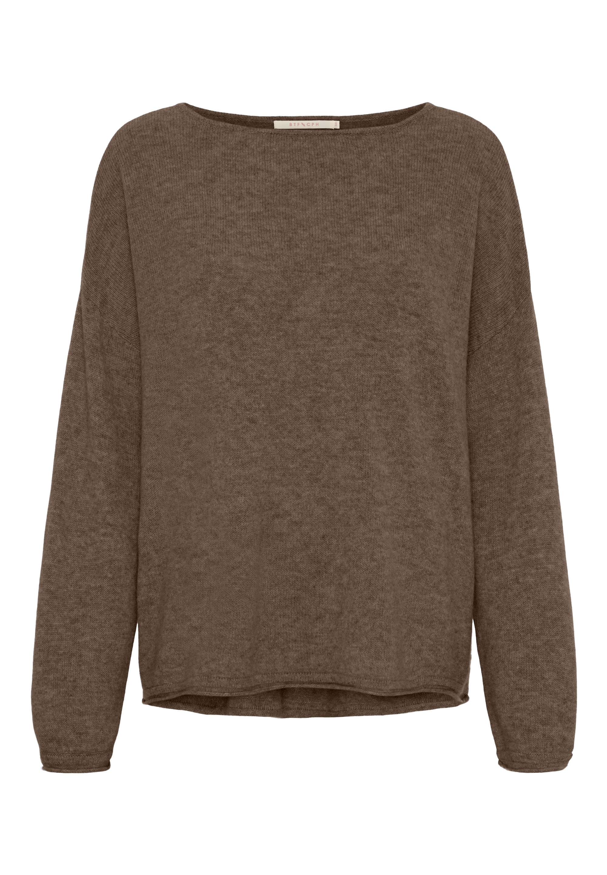 Btf Cph - Oversized Cashmere Strik i Brun