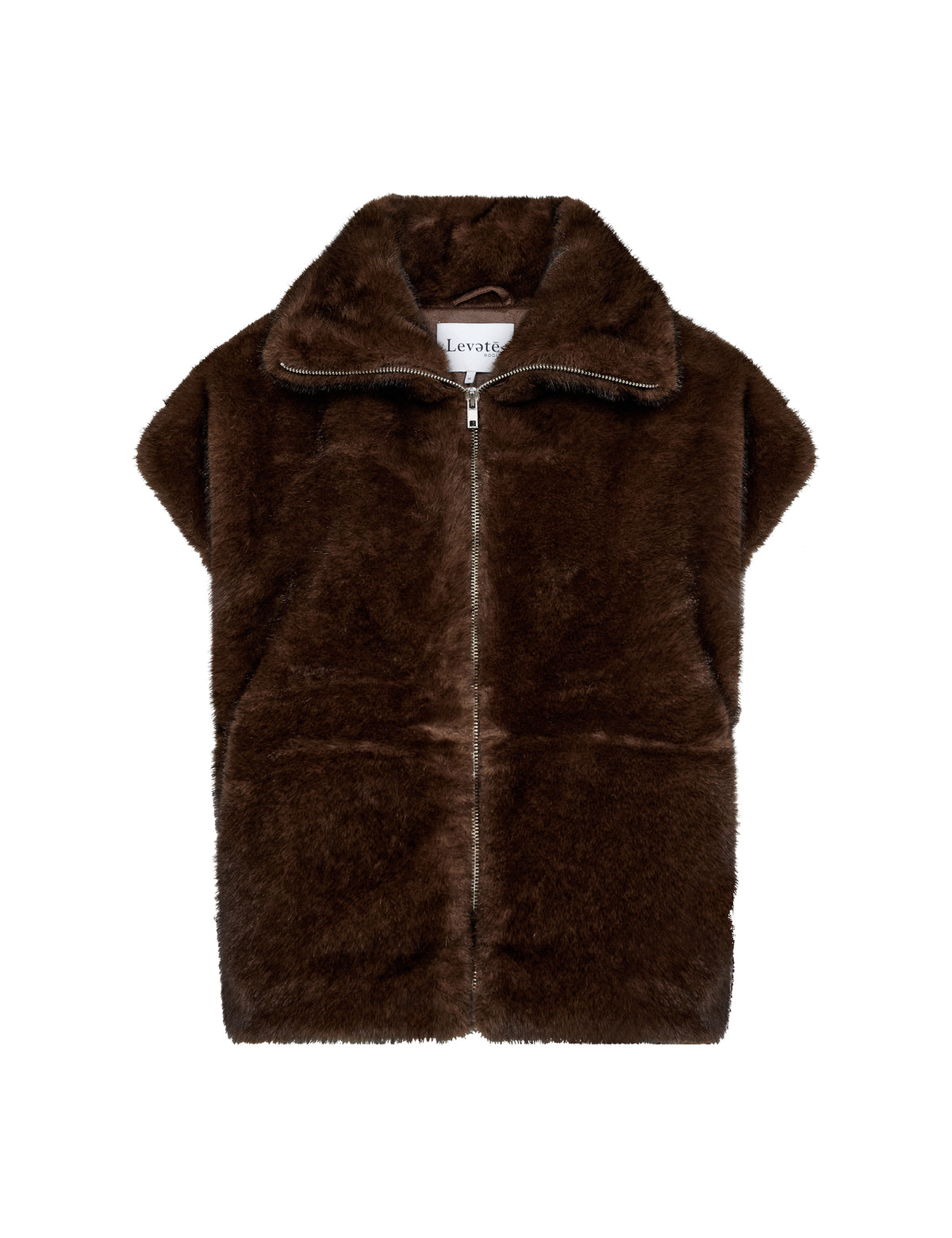 Levete Room LR-Ulle 2 Waistcoat – Coffee Bean