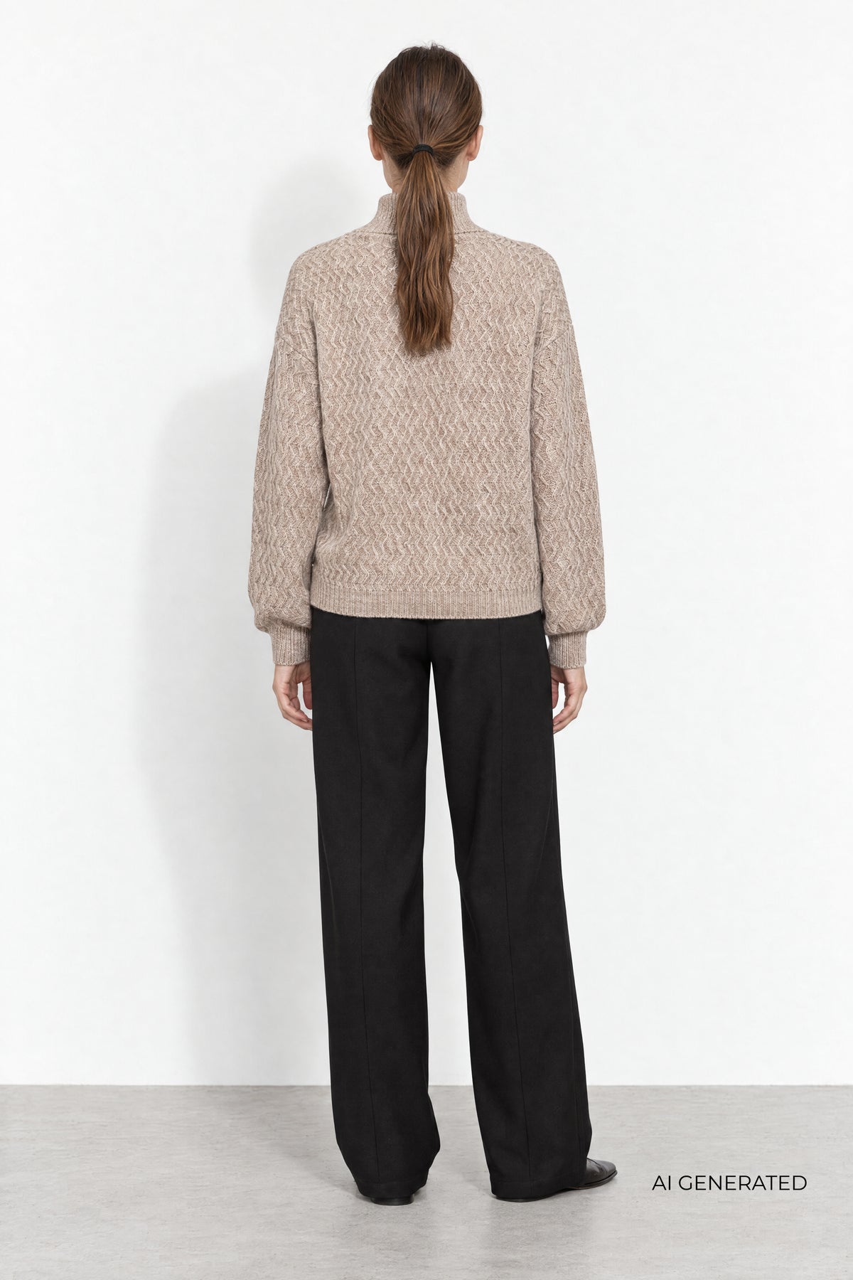 Levete Room LR-Urban 1 Pullover – Mushroom Melange