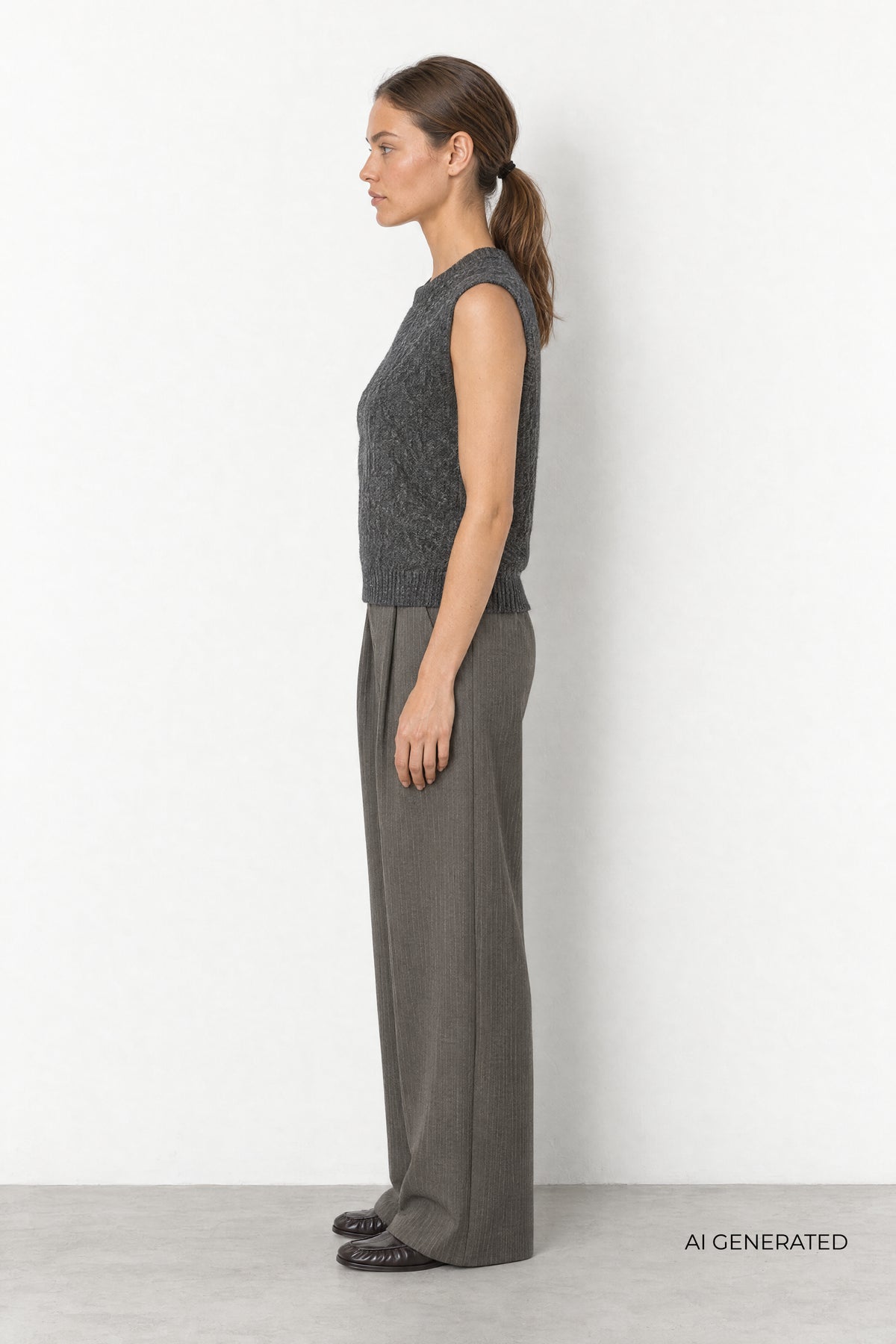 Levete Room LR-Urban 2 Waistcoat – Dark Grey Melange