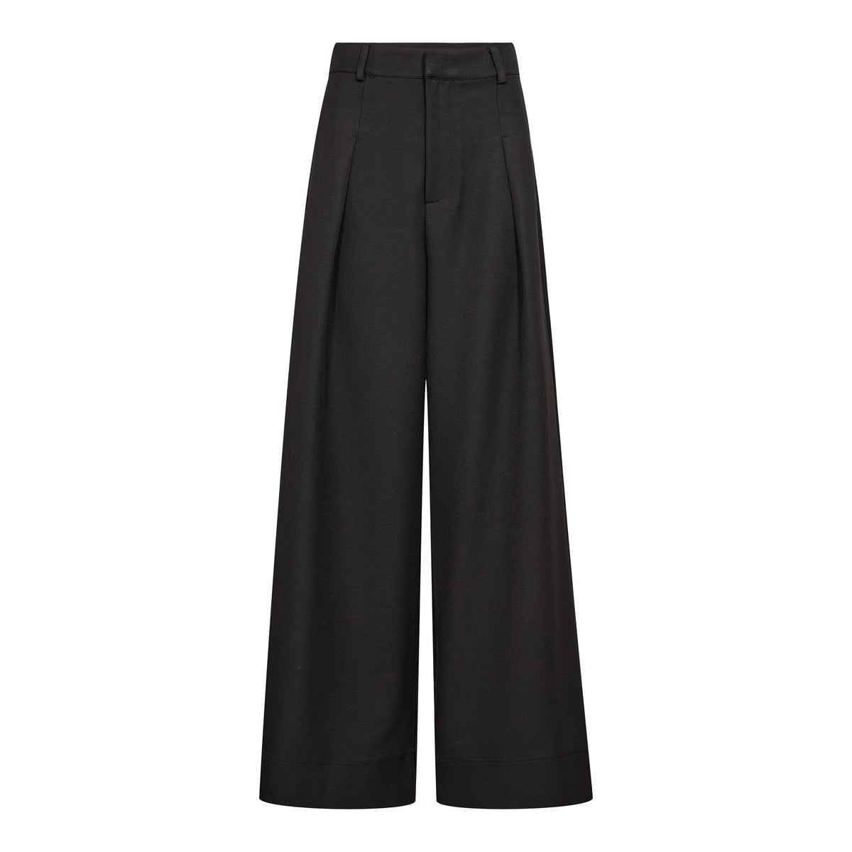 Co’Couture – LunaCC Pleat Pant – Black