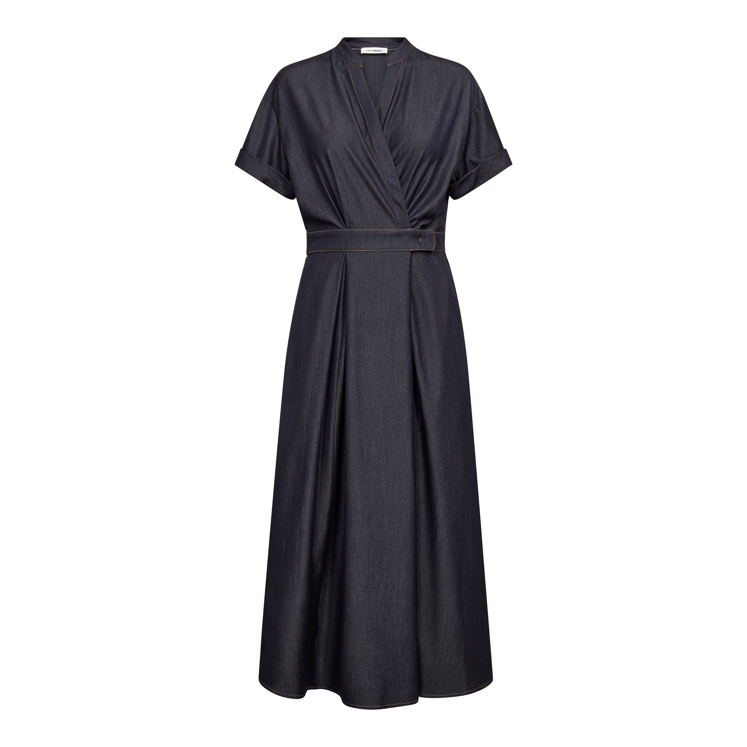 Co'Couture - TerryCC Wrap Dress i Navy
