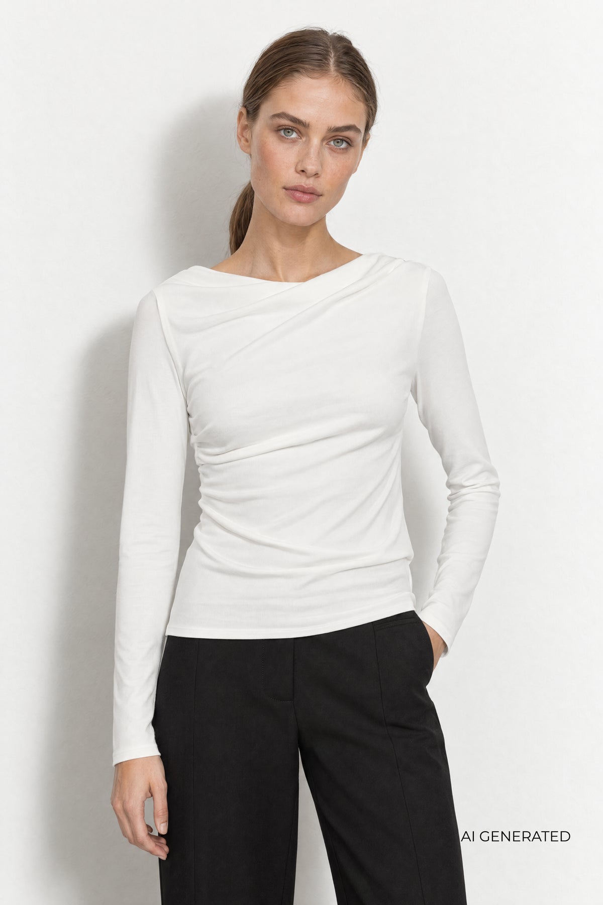 Leveté Room – LR-UNICO 1 Bluse – Star White