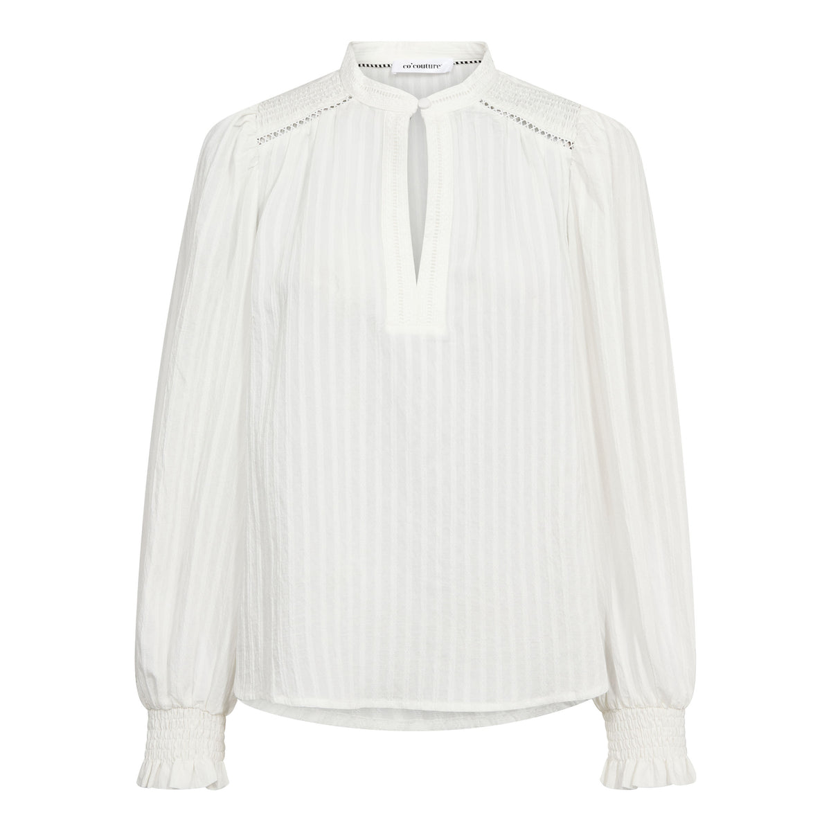 Co'Couture - SenneCC Lace V-Blouse