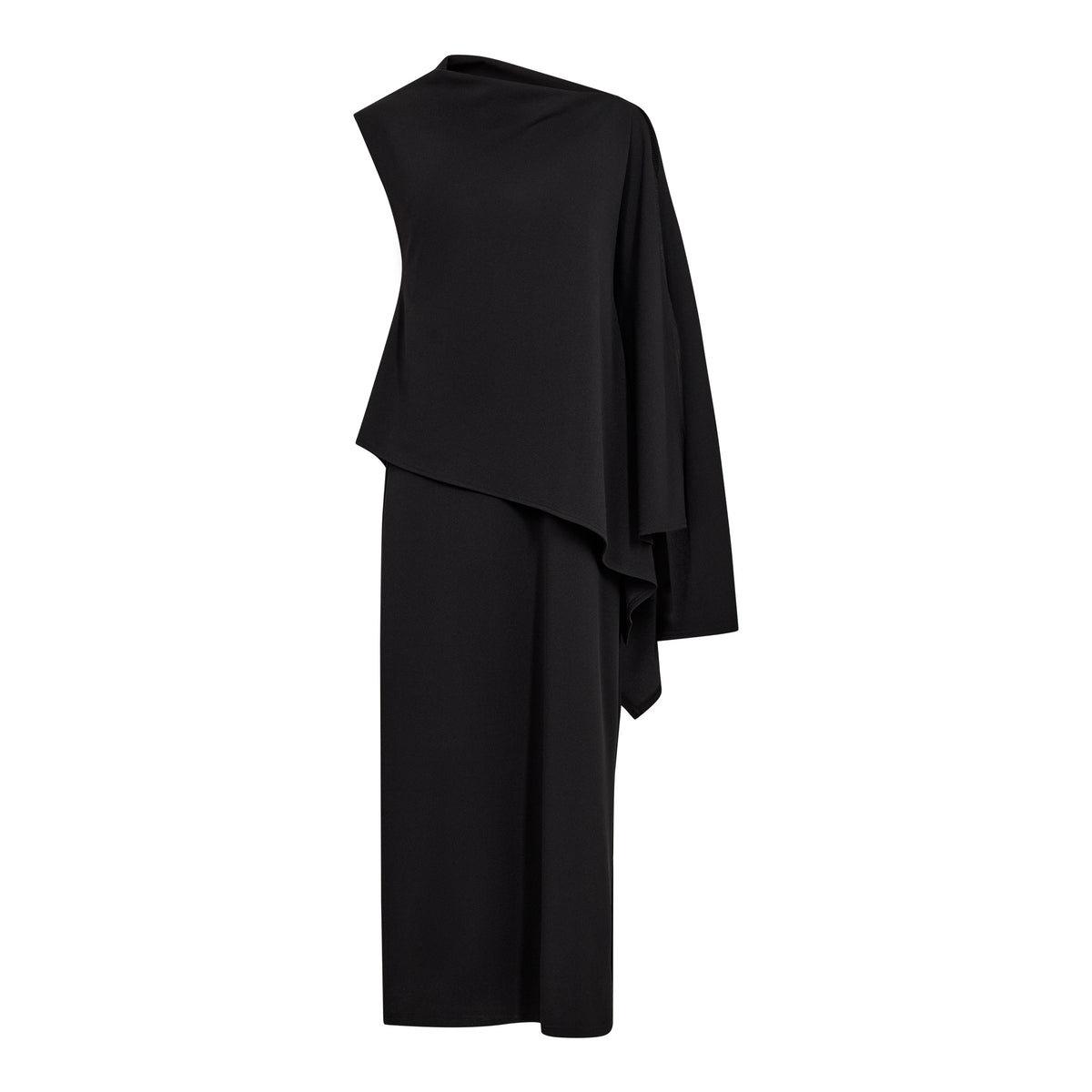 Co’Couture – FalconCC Drape Dress – Black