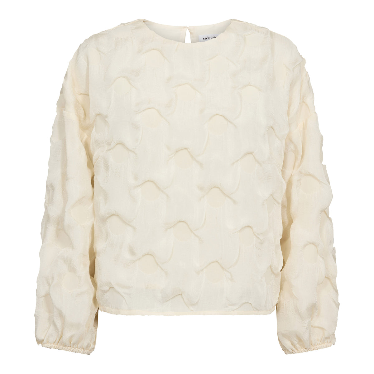 Co’Couture – FeronCC Structure Blouse – Off-White
