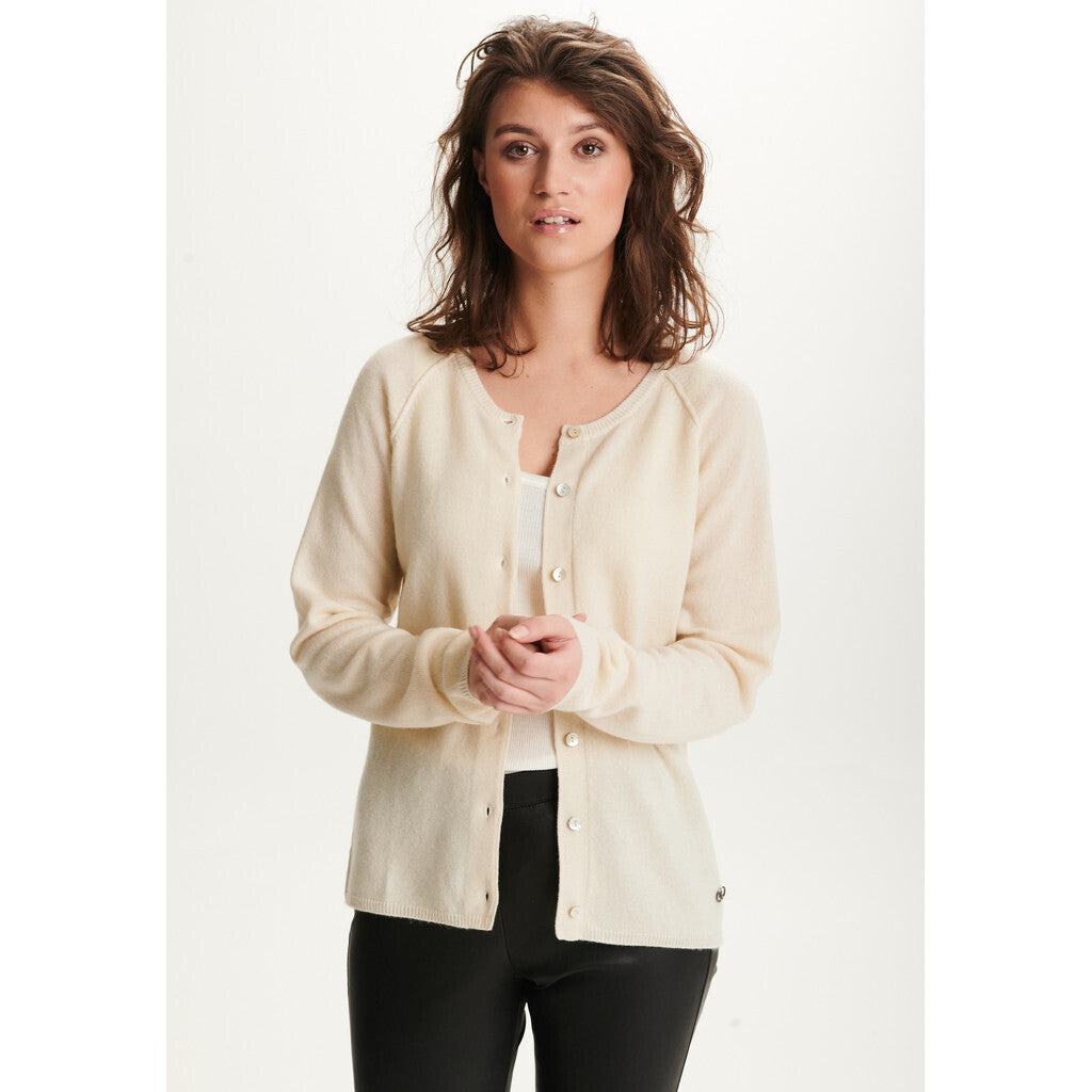 BTF Cph Cashmere cardigan, Ivory