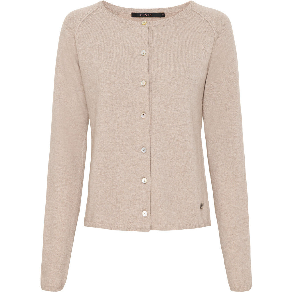 BTF Cph Cashmere cardigan, oat