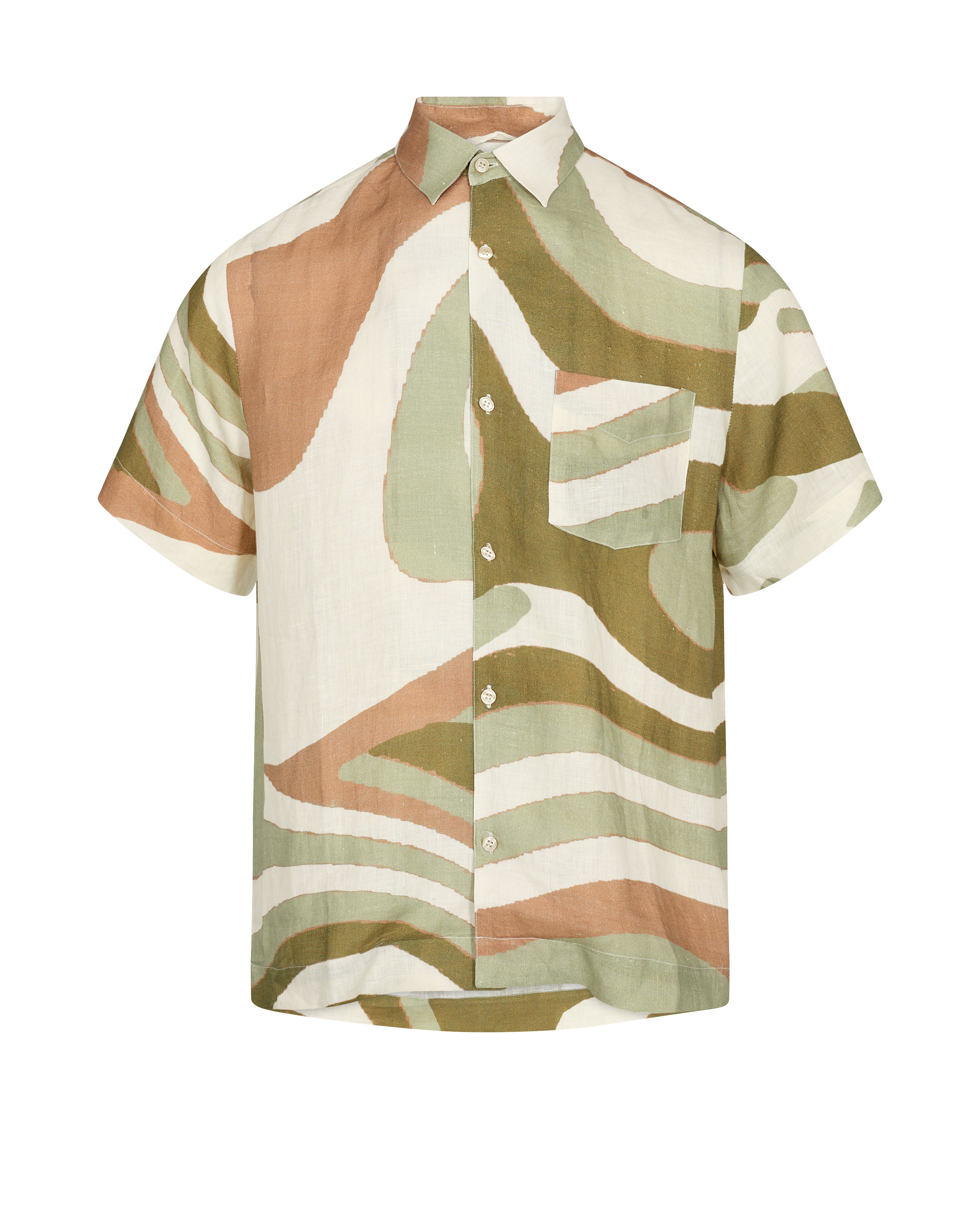Mos Mosh Gallery MMGFrancis Linen Shirt – Hørskjorte