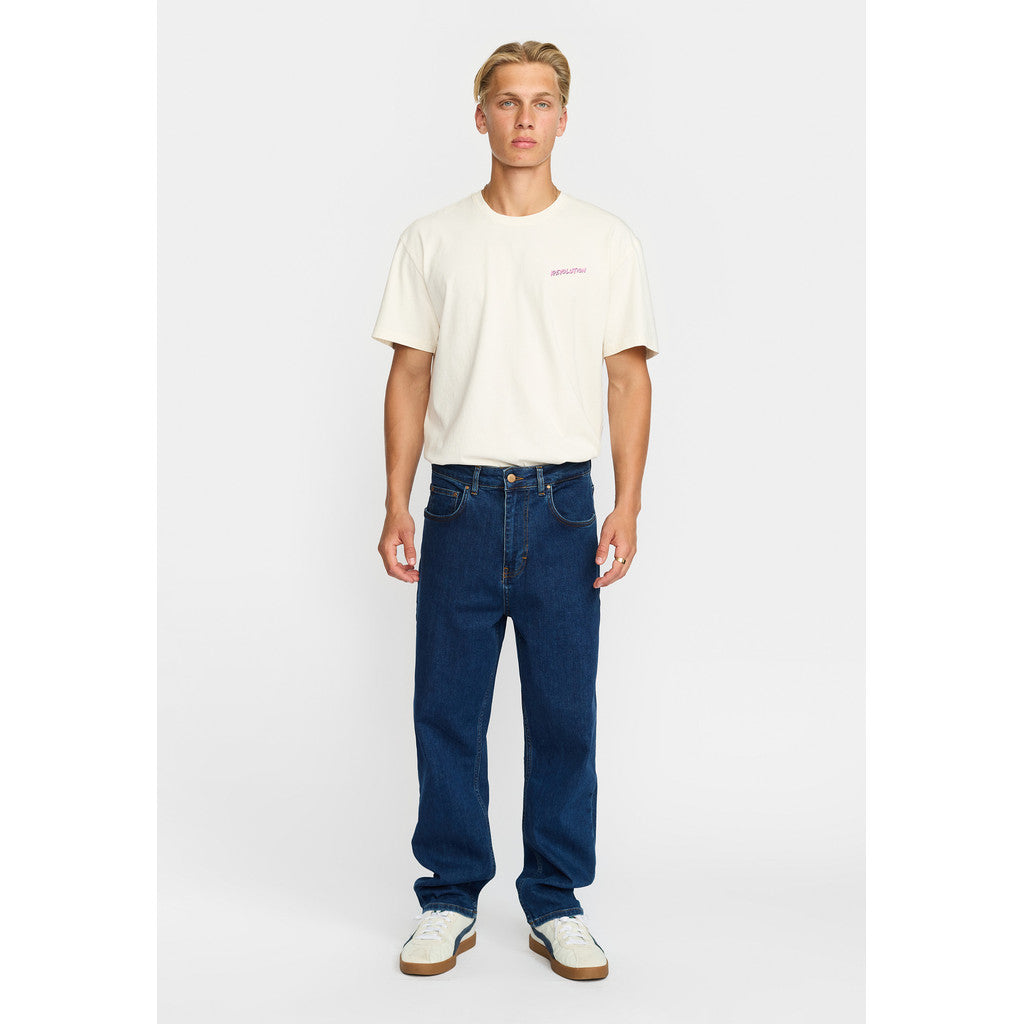 Revolution - Relaxed Fit Blue Jeans til mænd