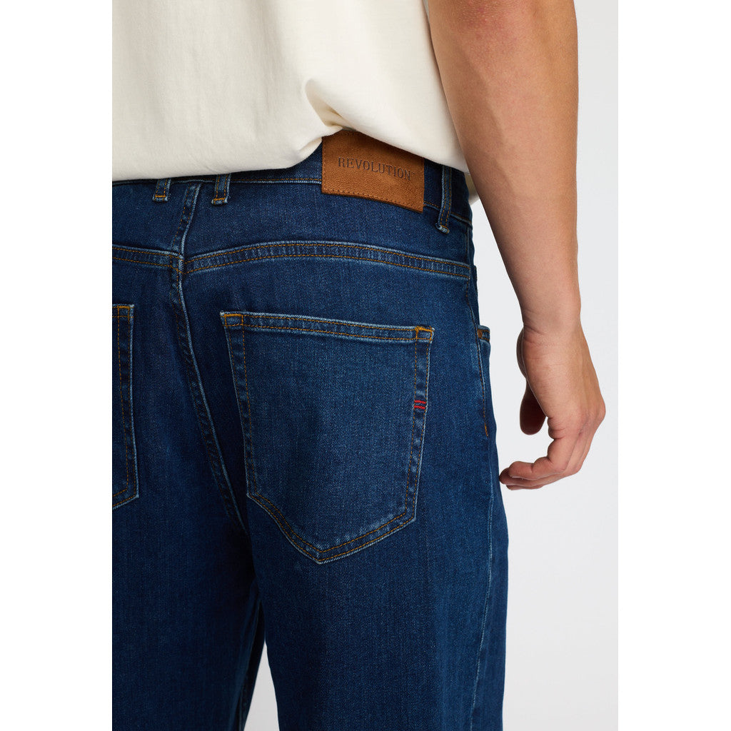 Revolution - Relaxed Fit Blue Jeans til mænd