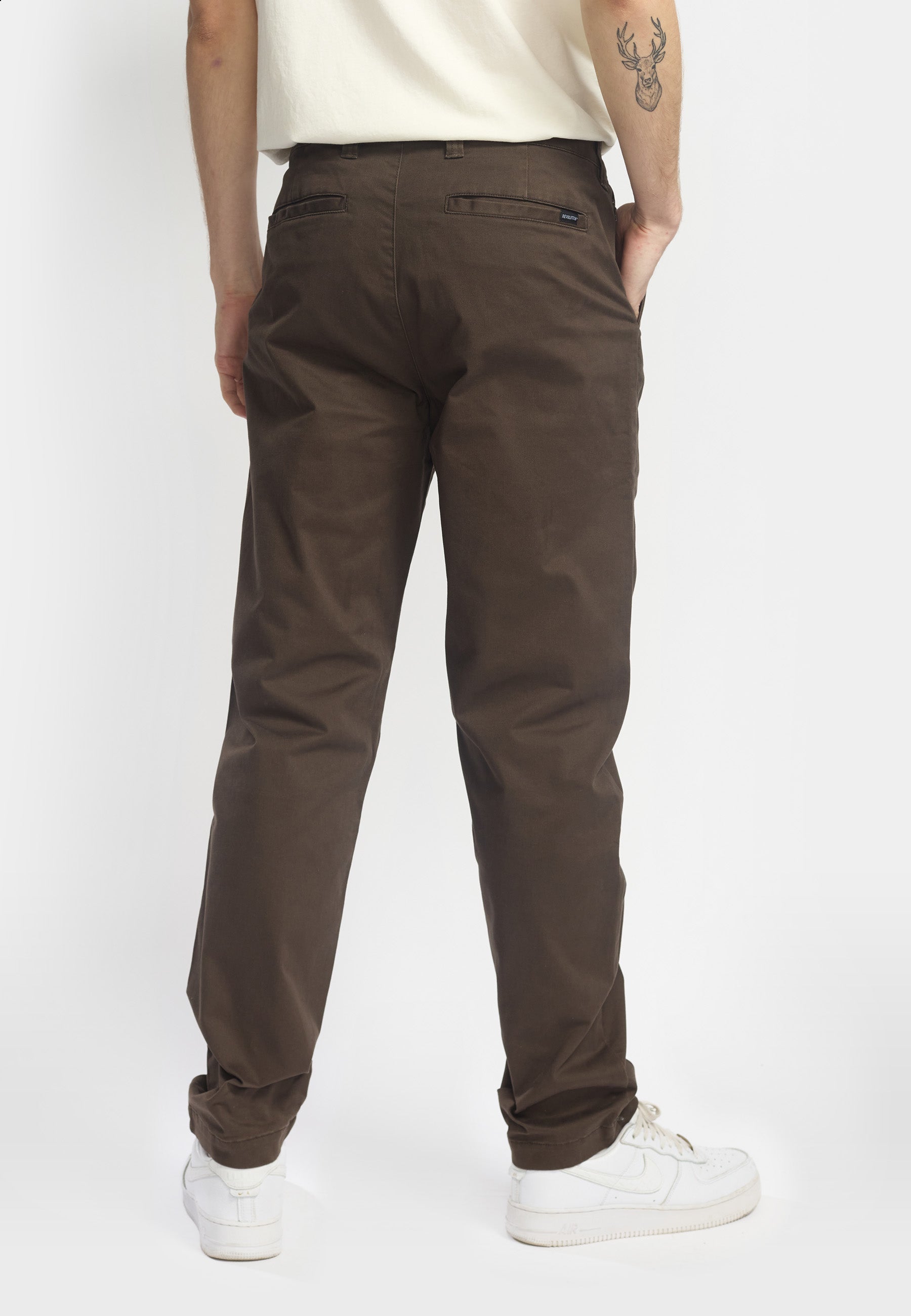 Revolution - Chino Trousers Brun