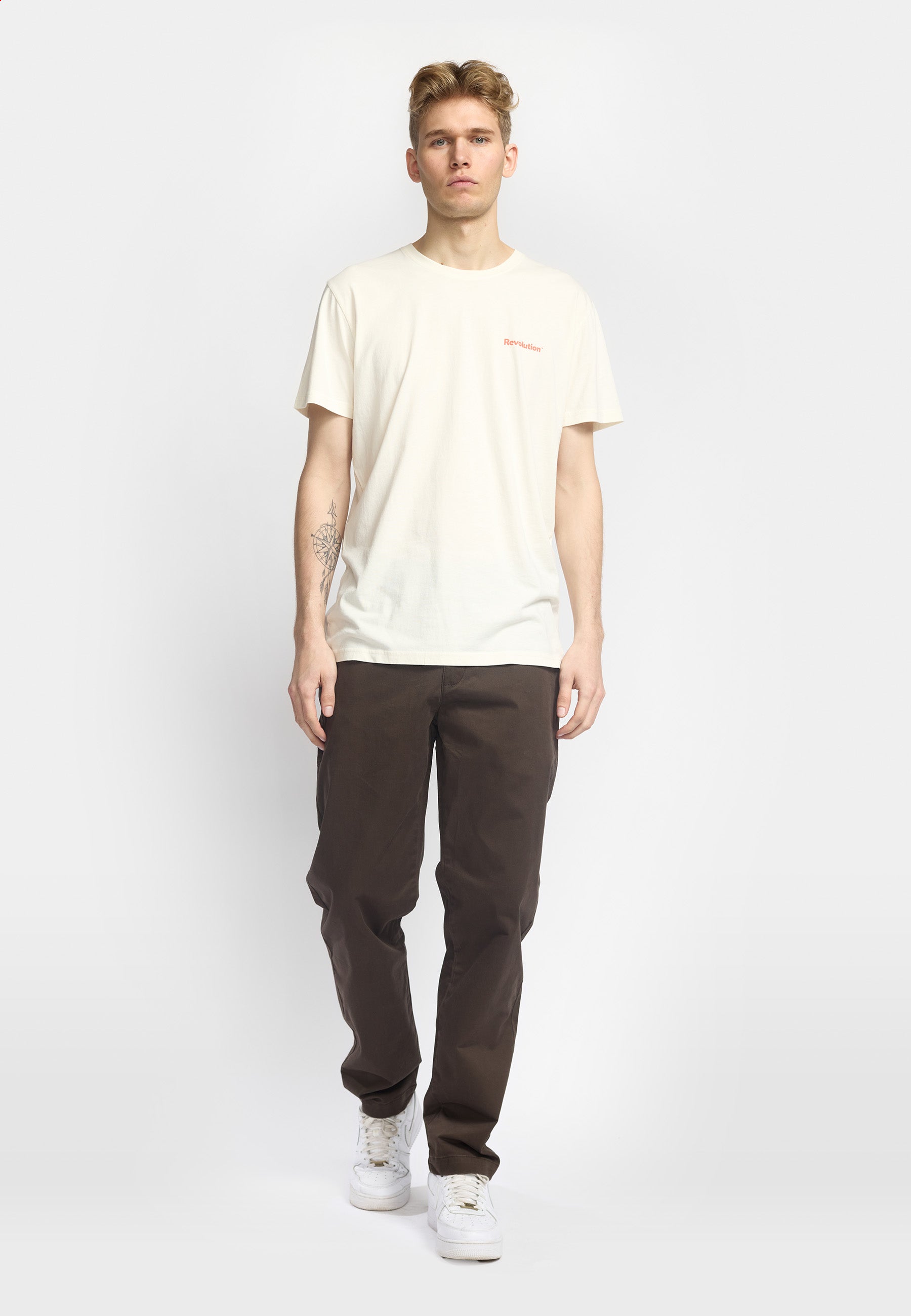 Revolution - Chino Trousers Brun
