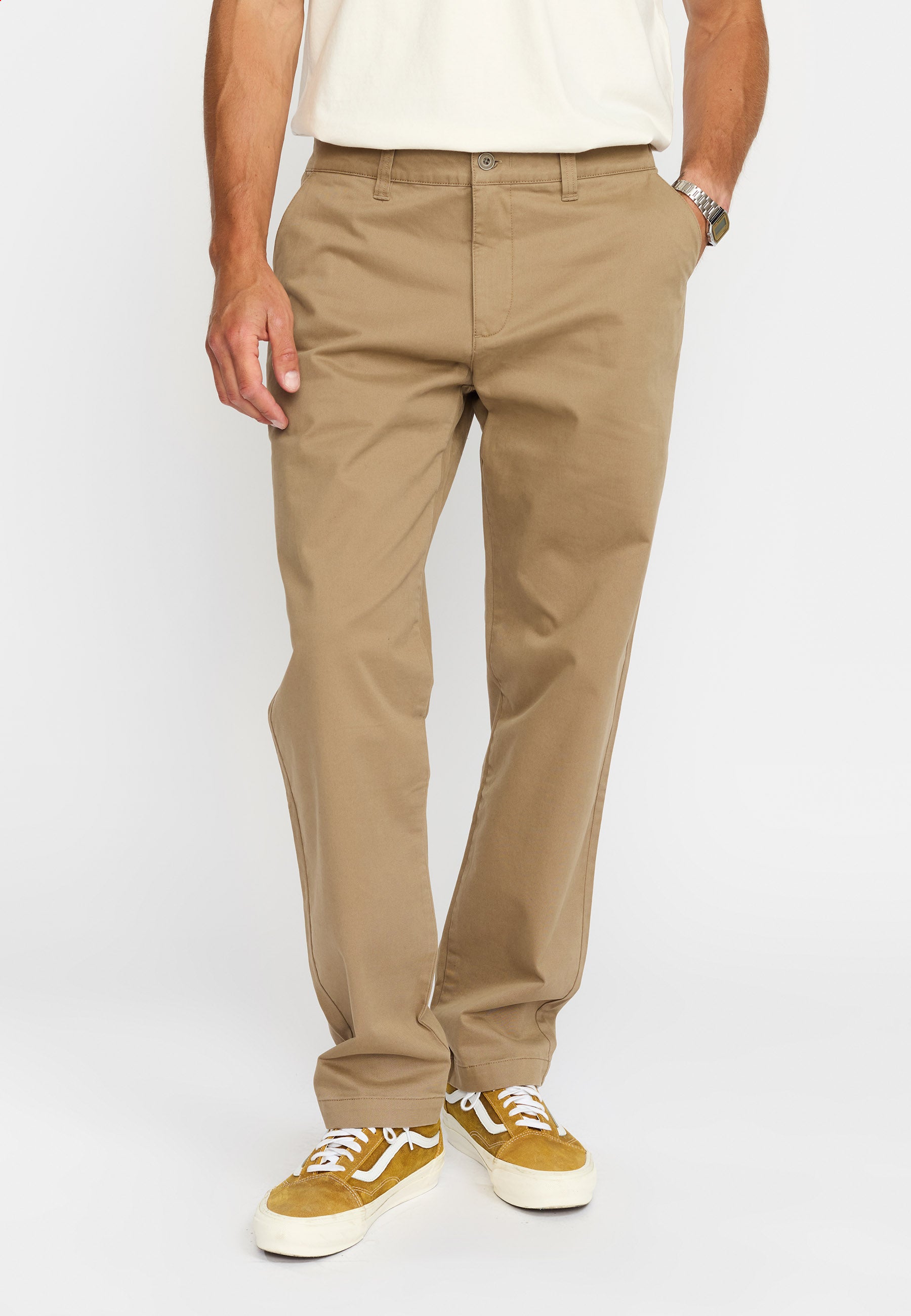 Revolution - Chino Trousers Sand