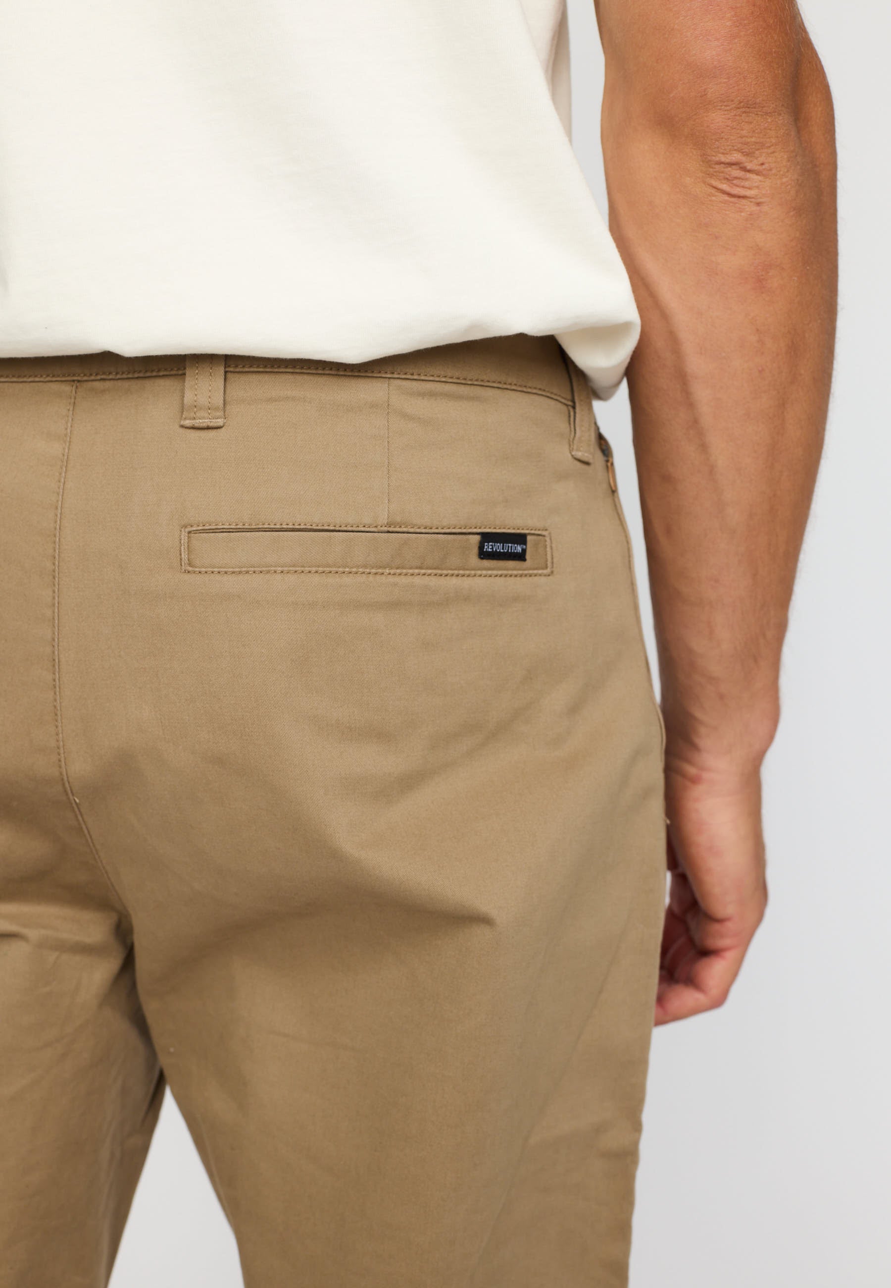 Revolution - Chino Trousers Sand