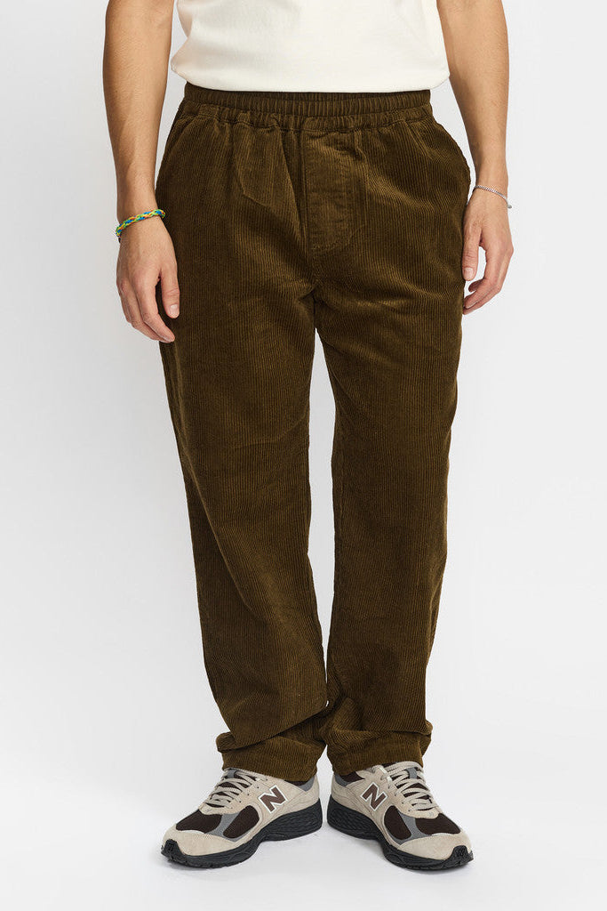 Revolution - Casual Trousers, brun fløjl